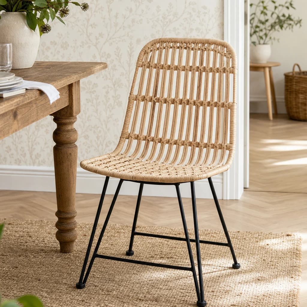 Lagom Natural Rattan Dining Chair