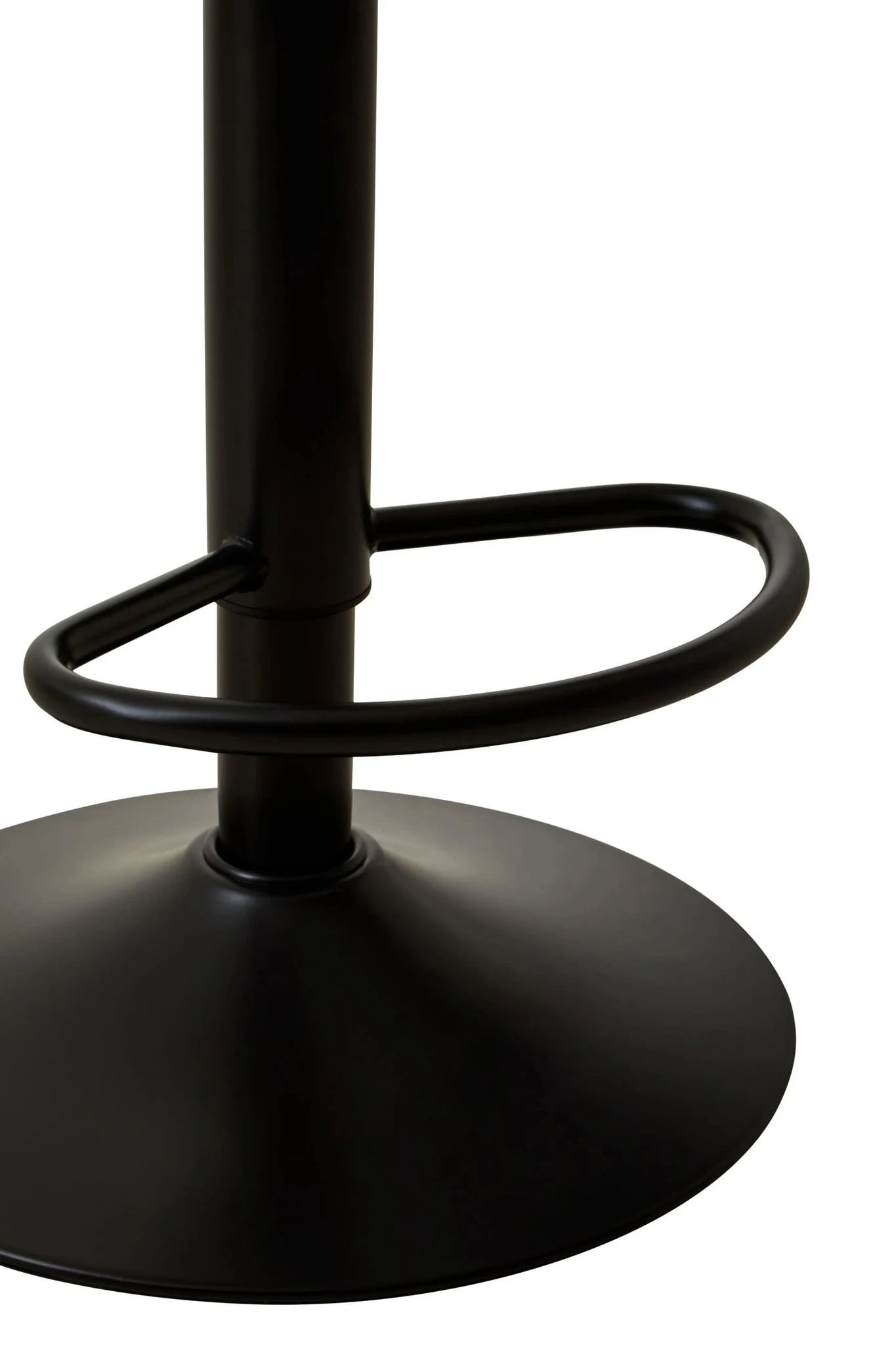 Baina Clear Acrylic Seat Bar Stool with Black Base - Seating, photo 6 of 8