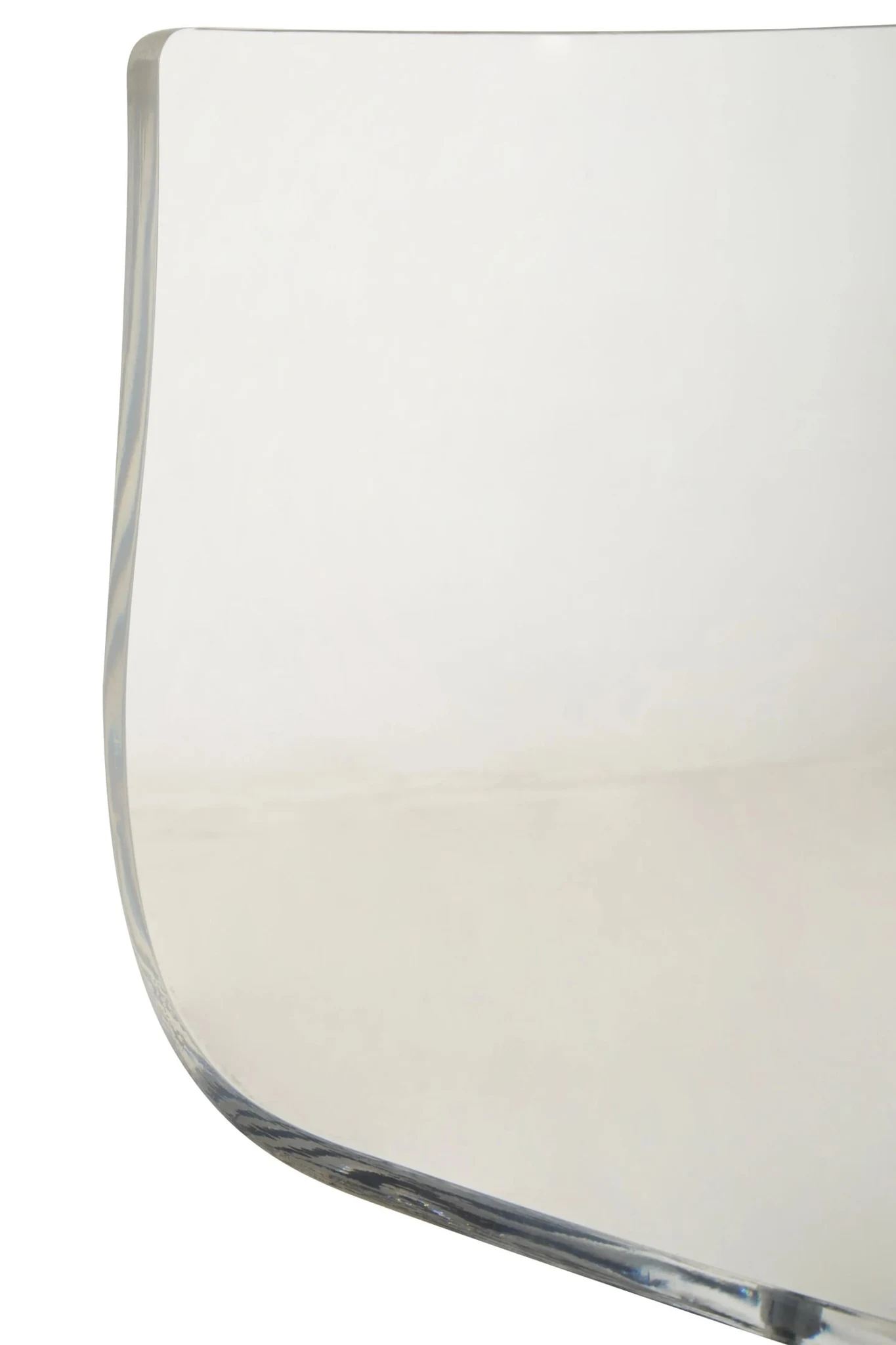 Baina Clear Acrylic Seat Bar Stool with Black Base - Seating, photo 5 of 8