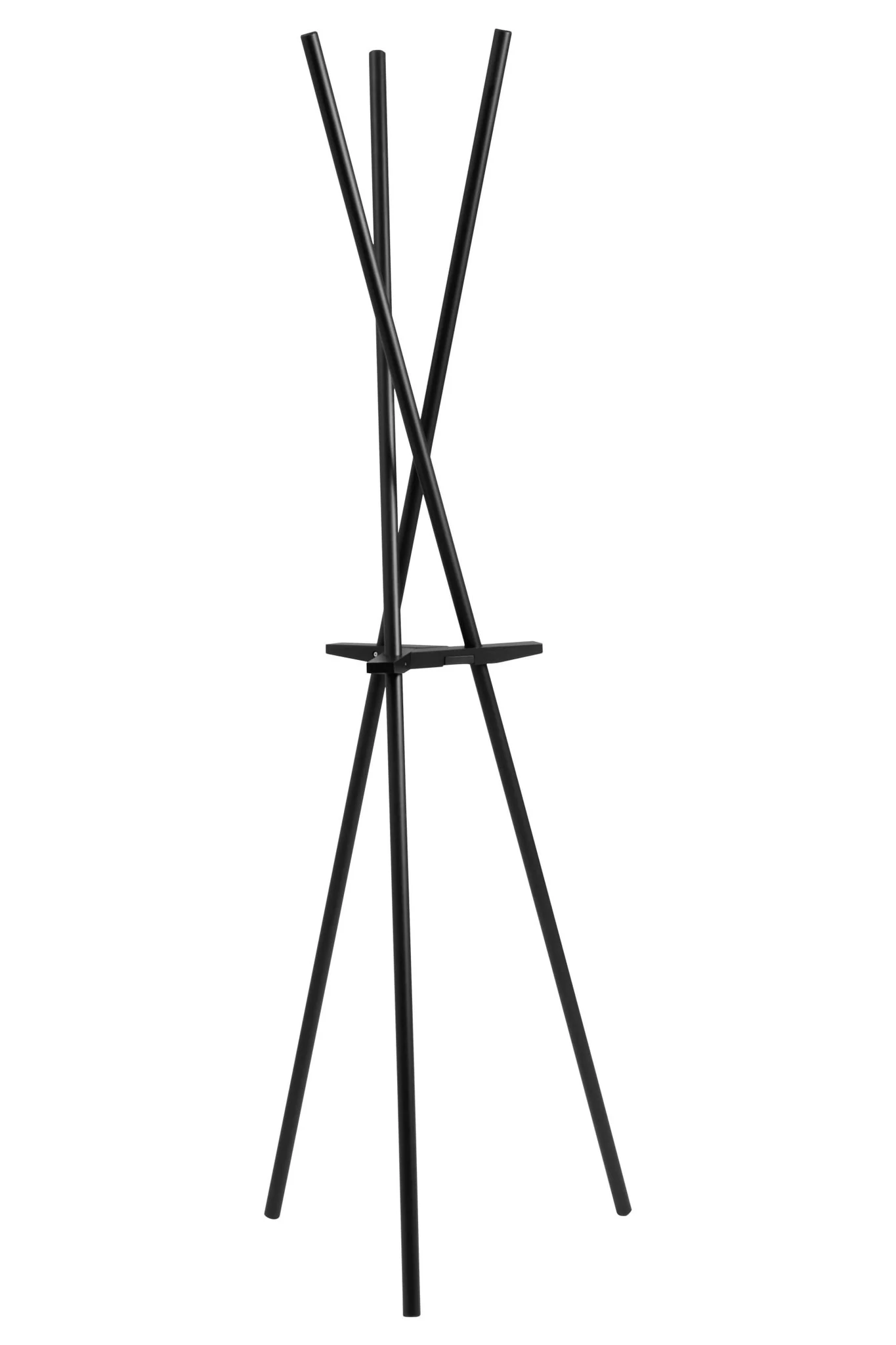 Rostok Matt Black Coat Stand - Bookcases & shelving, photo 2 of 6