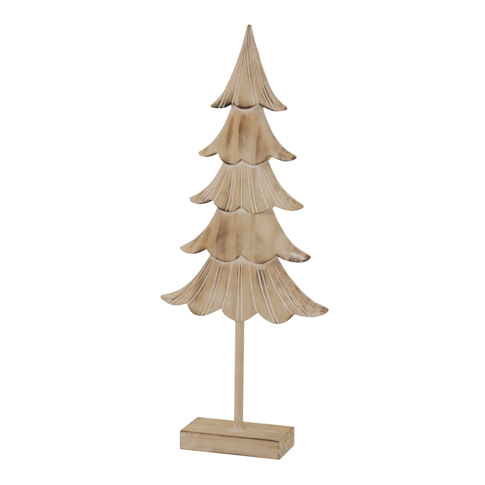 Large Rustic Fir Tree On Stand - Sculptures & ornaments, photo 3 of 4