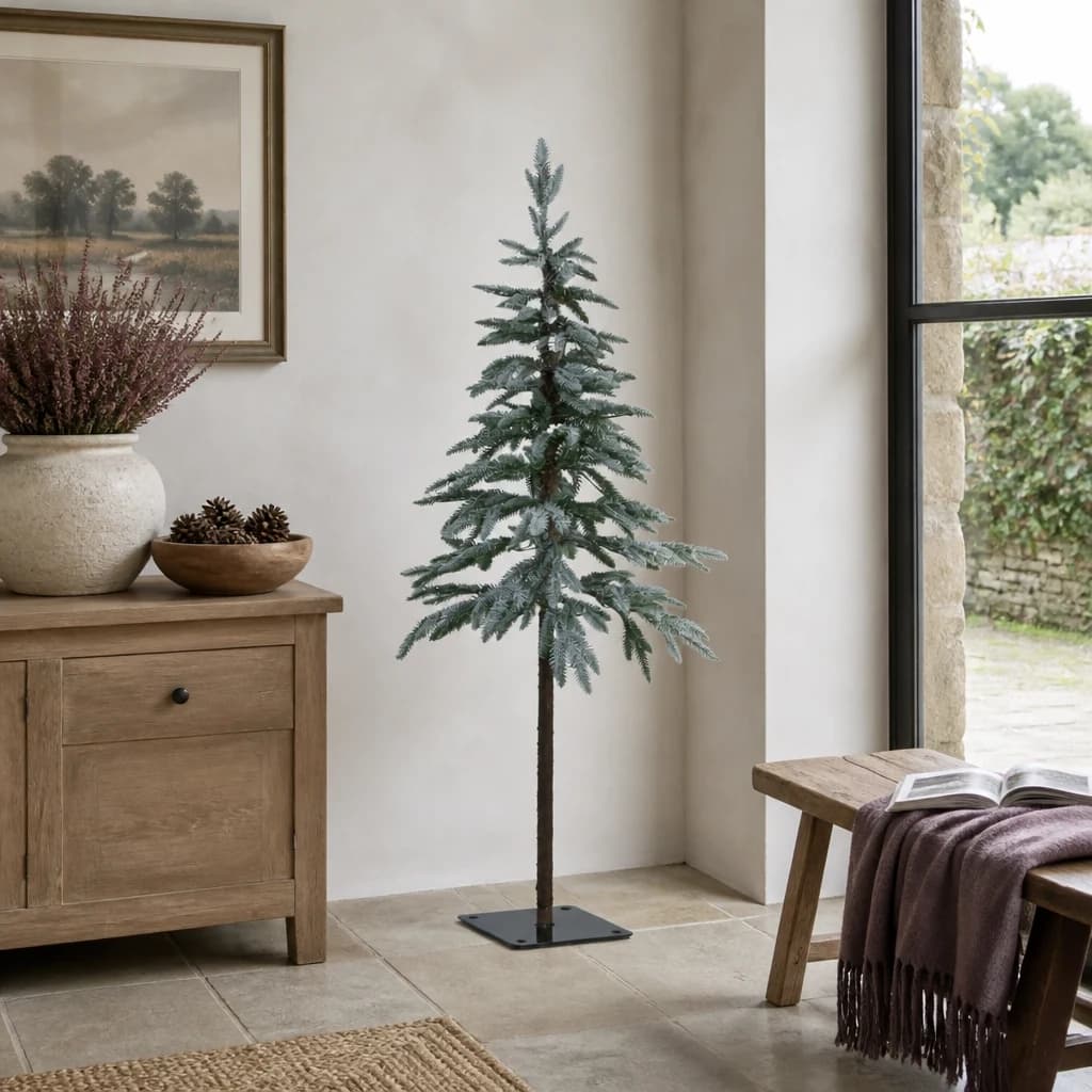 Medium Snowy Woodland Pre-Lit 200 Led Christmas Tree - Artificial plants & flowers, photo 1 of 3