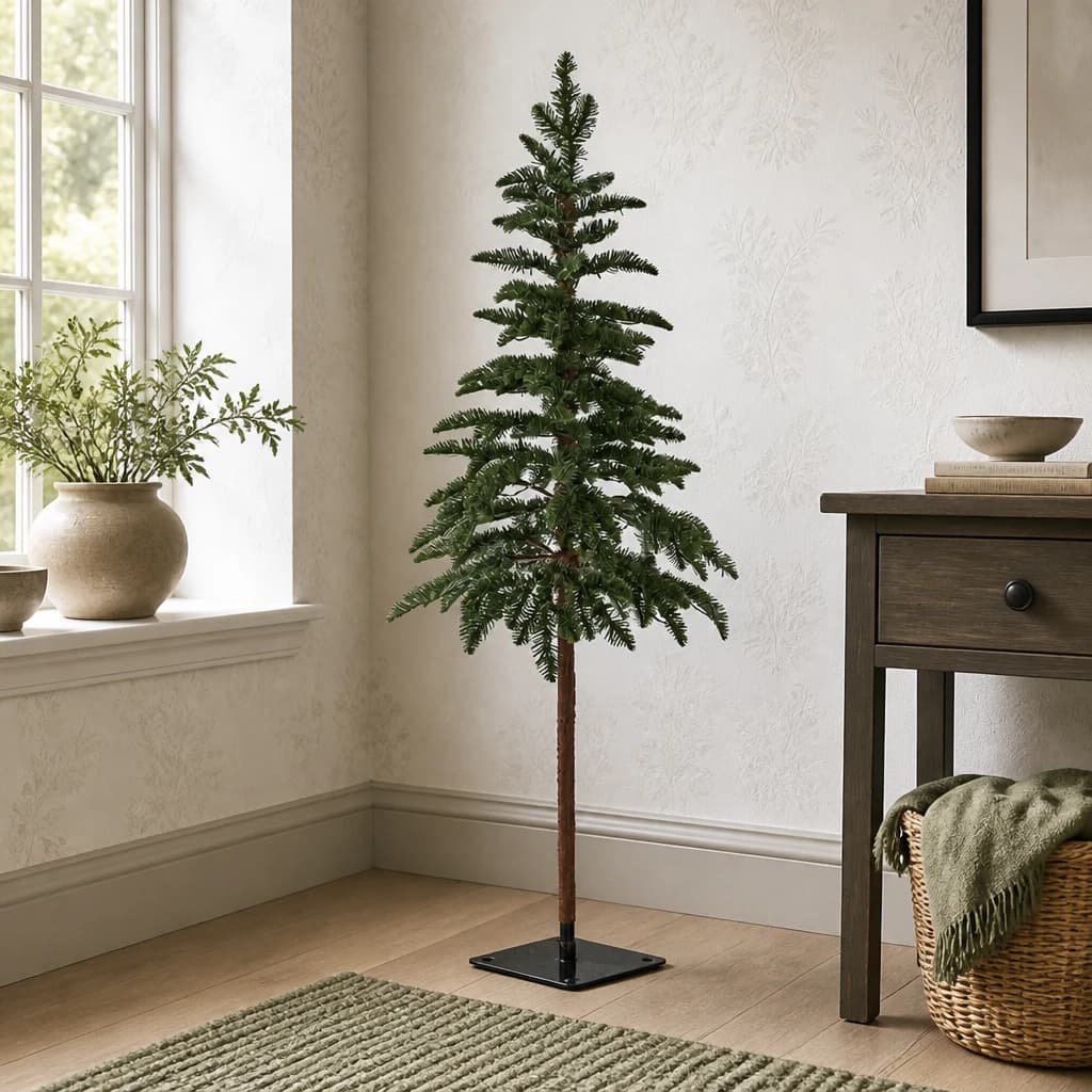 Medium Green Woodland Pre-Lit 200 Led Christmas Tree - Artificial plants & flowers, photo 1 of 3