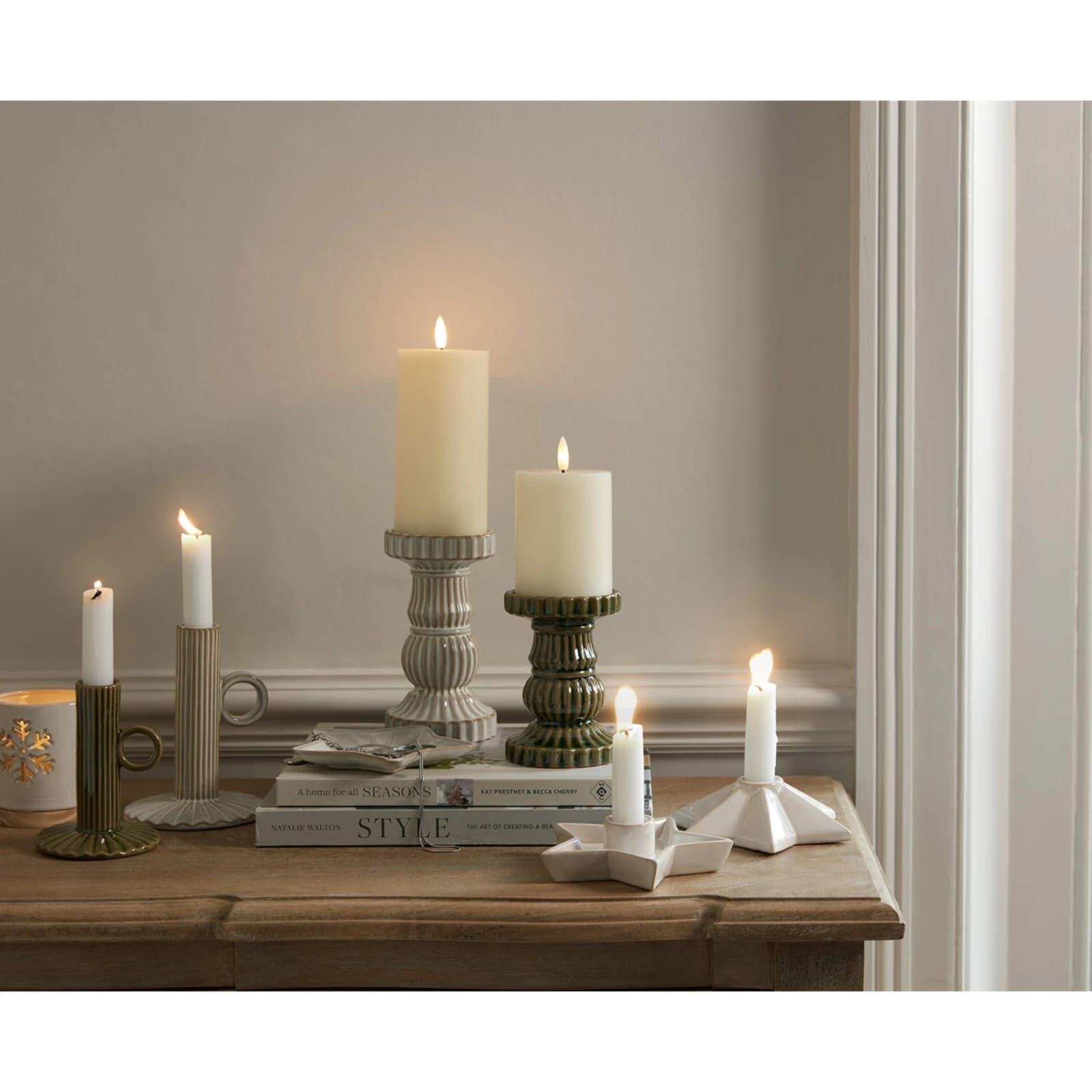 Alora Ceramic Star Candle Holder - Candles, photo 2 of 2