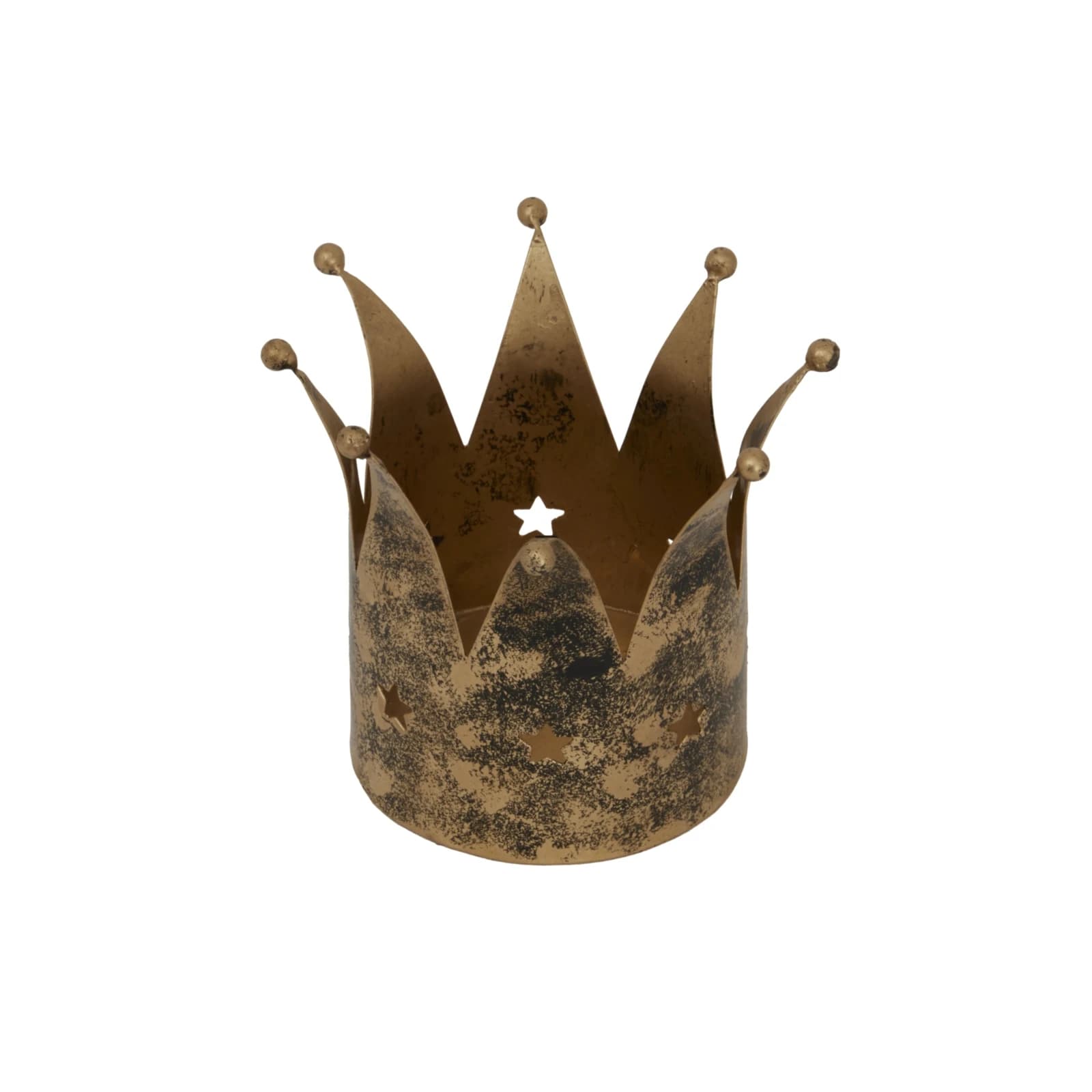 Antique Gold Crown Candle Holder - Candles, photo 2 of 3