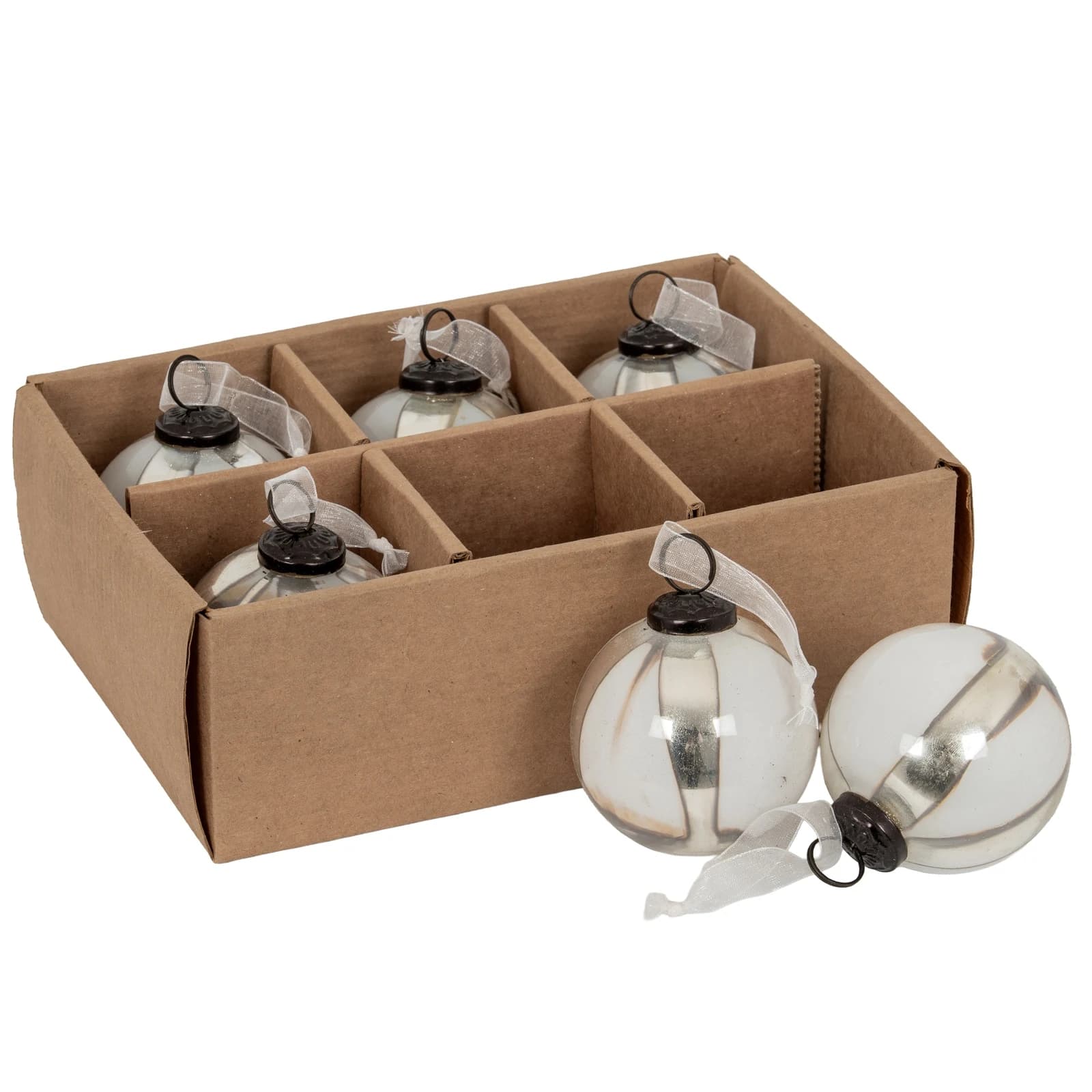 Coffee Ombre Set Of 6 Baubles - Vases, photo 2 of 4
