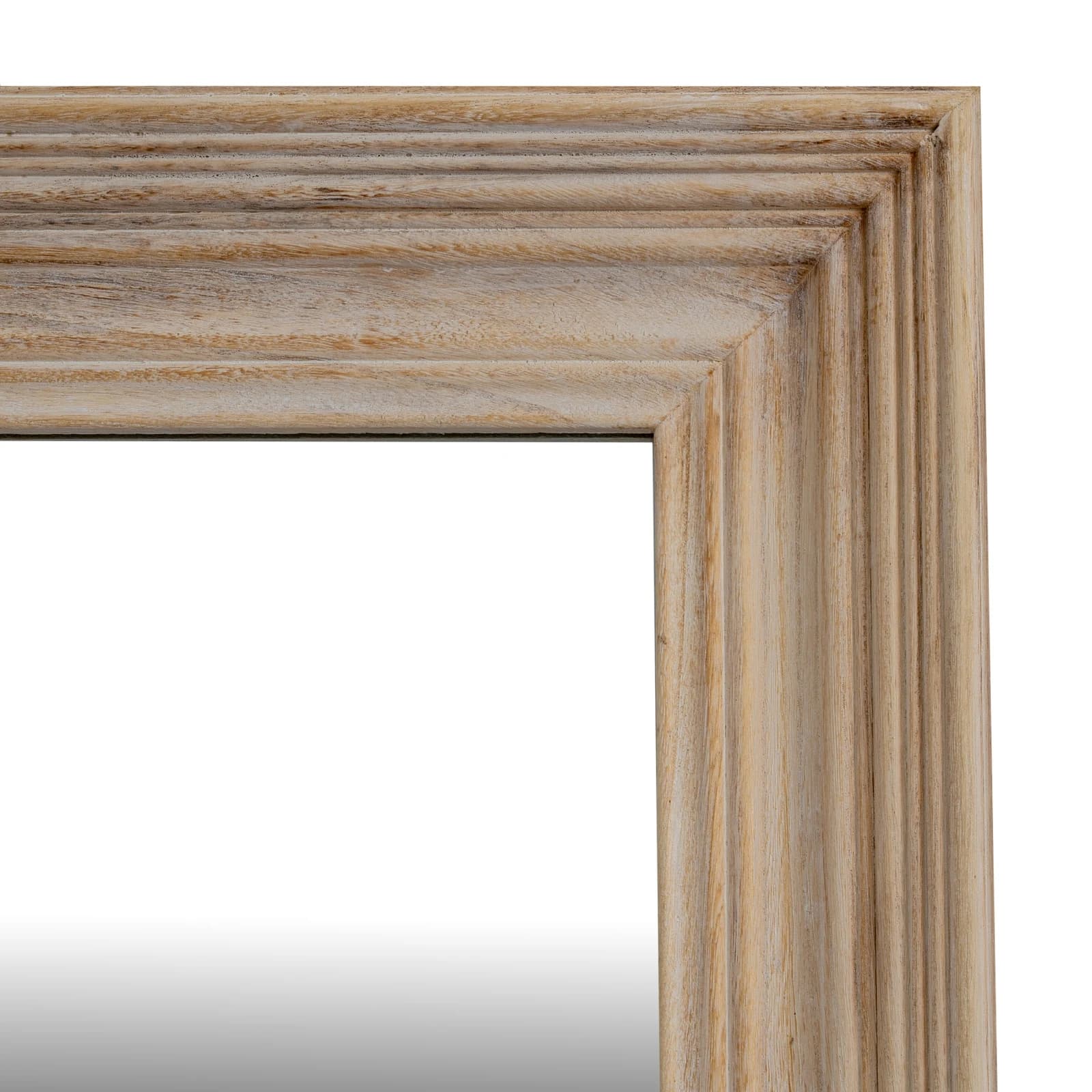 Washed Wood Medium Framed Mirror - Mirrors, photo 2 of 4