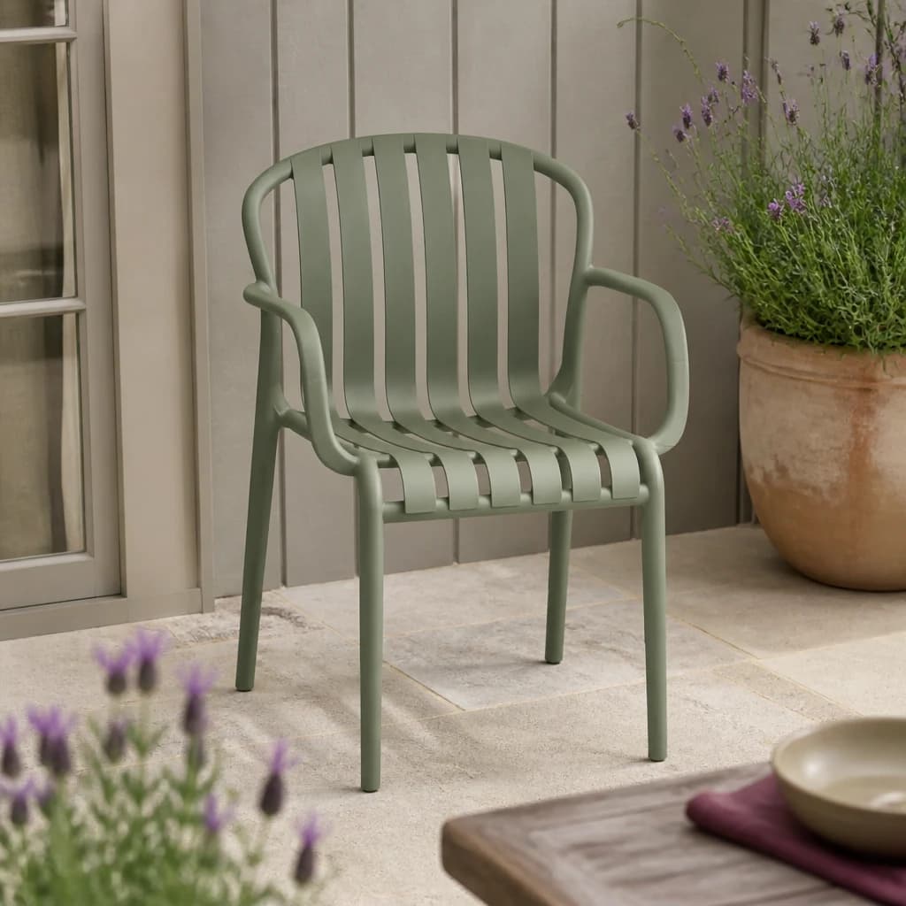 Axis French Grey Carver Chair
