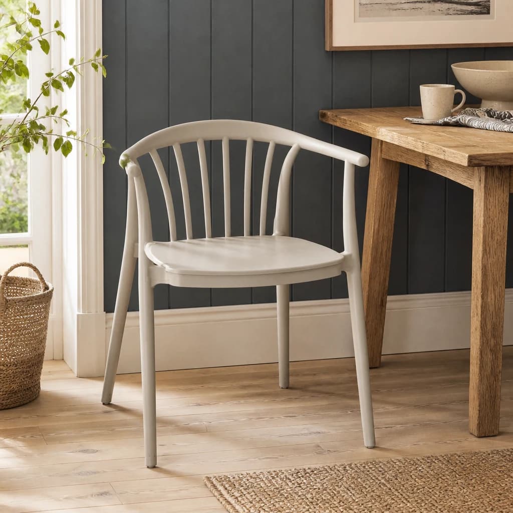 Echo Putty Grey Chair - Chairs, photo 1 of 6