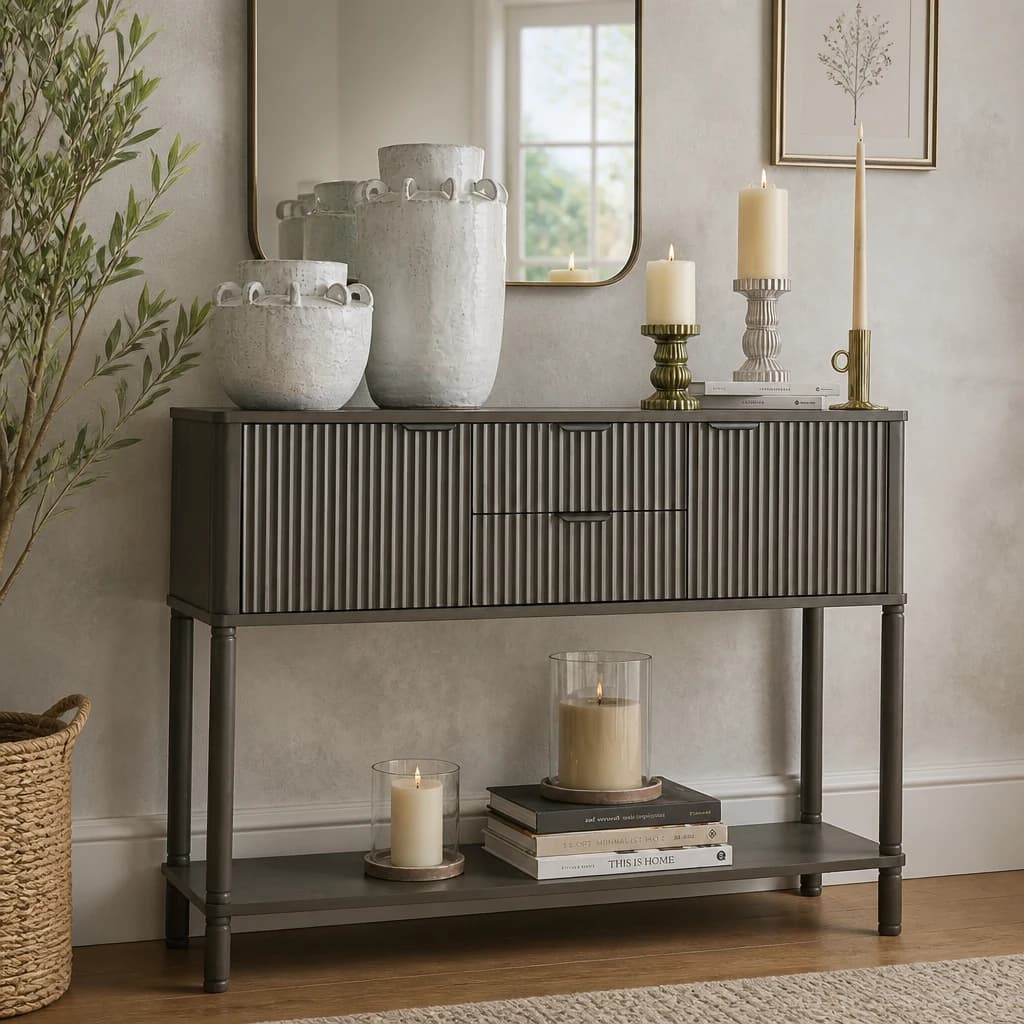 Reed Collection 2 Drawer 2 Door Console - Console tables, photo 1 of 4