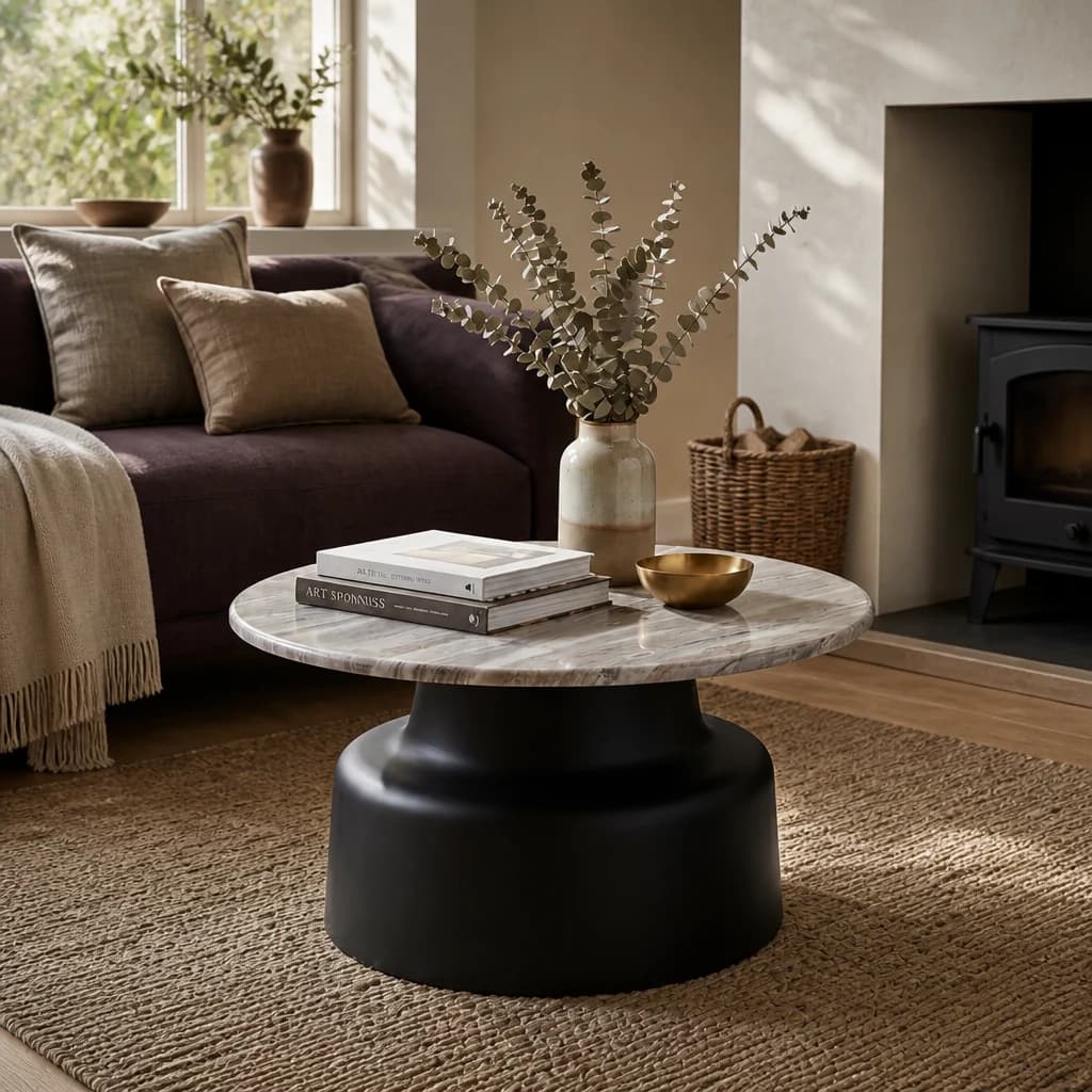 Oura Round Coffee Table - Coffee tables, photo 1 of 5