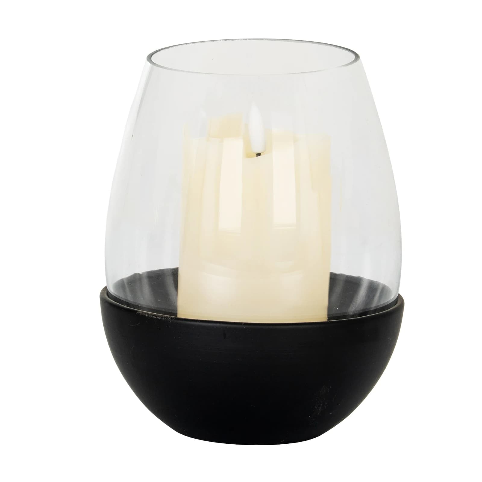 Neris Large Candle Holder With Glass Goblet - Candles, photo 2 of 3