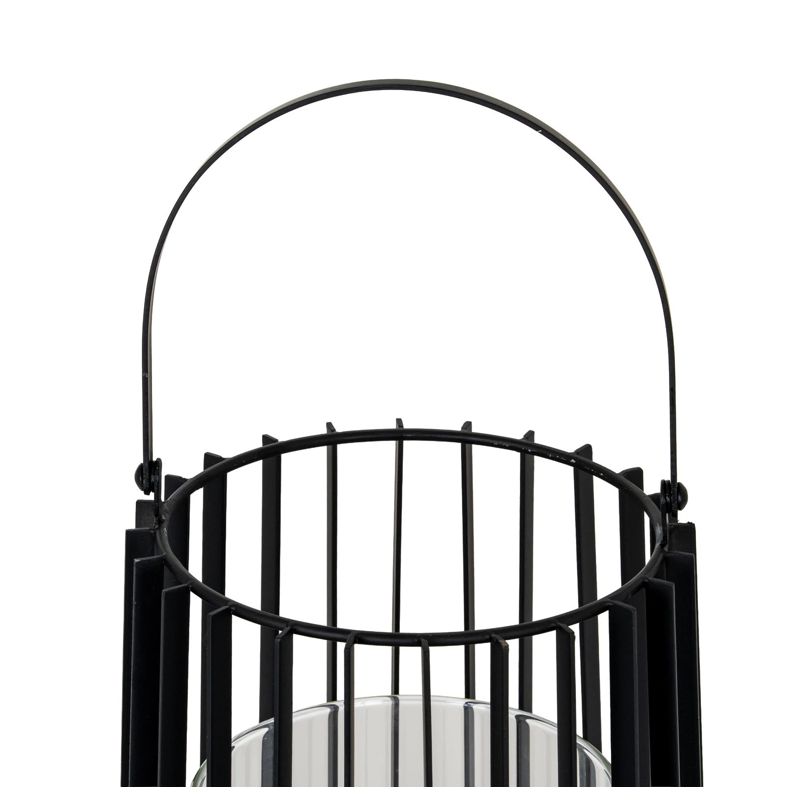 Lynk Large Lantern With Handle And Glass Candle Holder - Lanterns, photo 3 of 5
