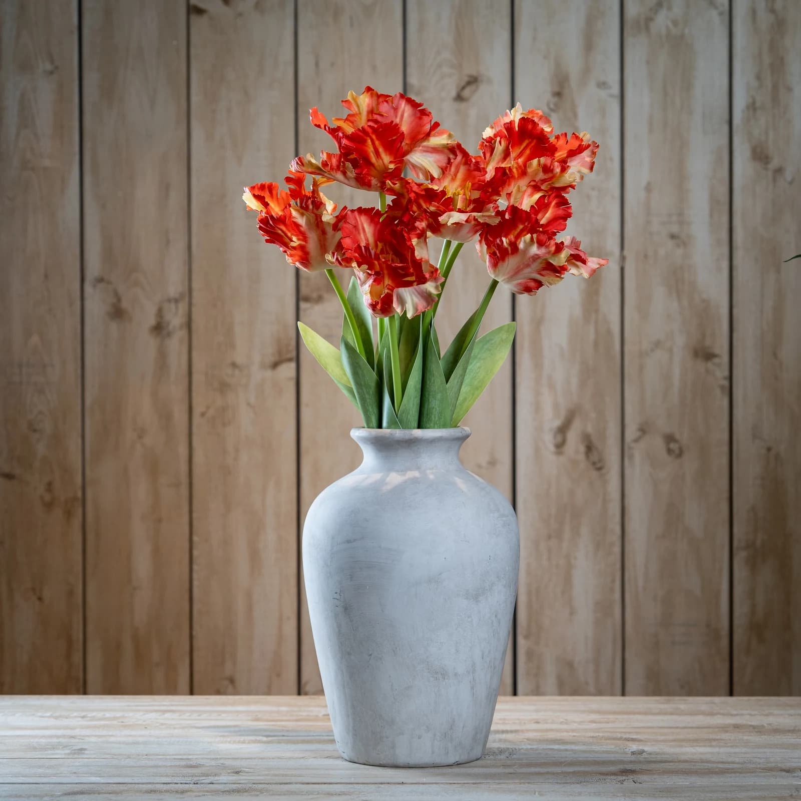 Flame Orange Parrot Tulip — Pack of 5 - Artificial plants & flowers, photo 2 of 5