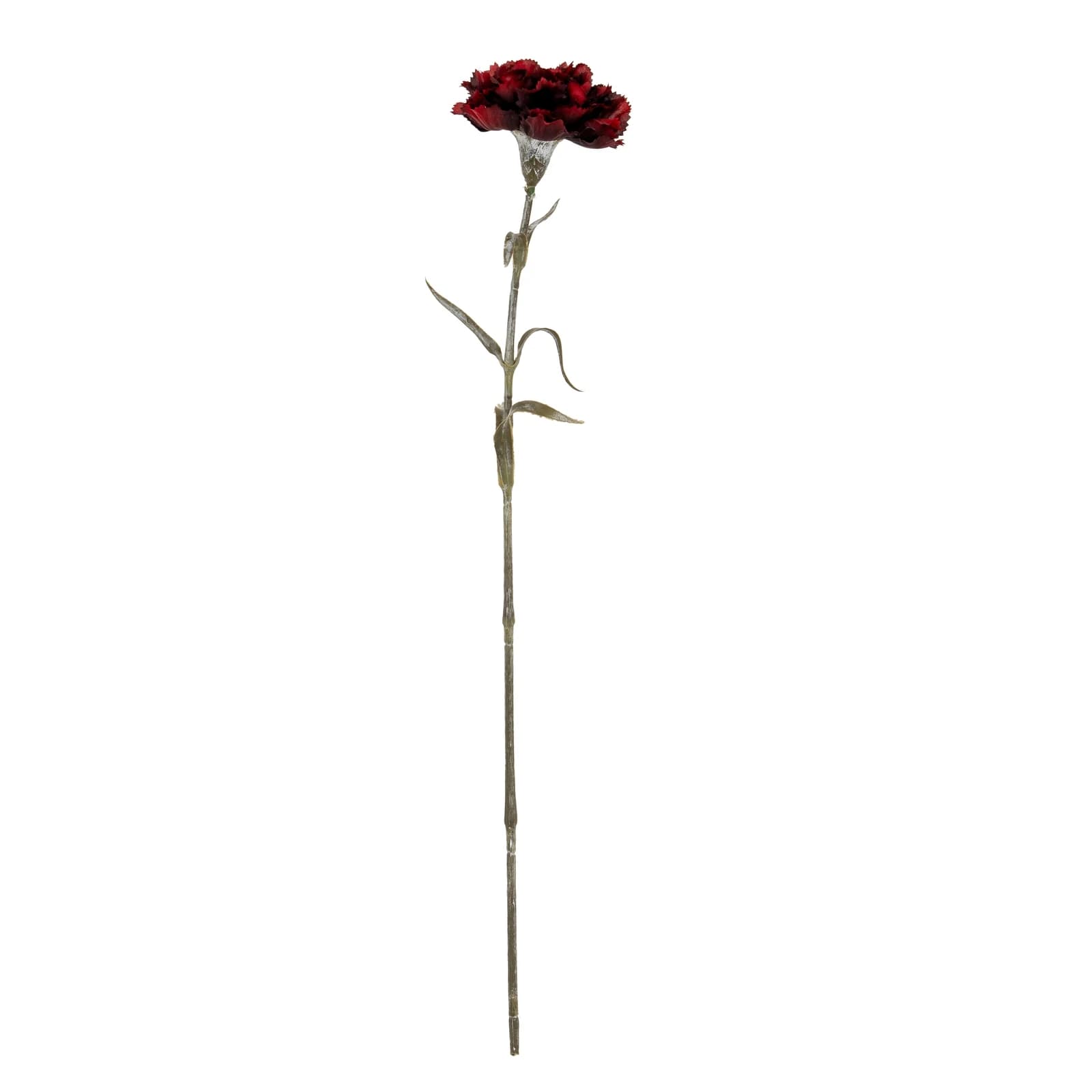 Burgundy Carnation Stem — Pack of 5 - Artificial plants & flowers, photo 2 of 3