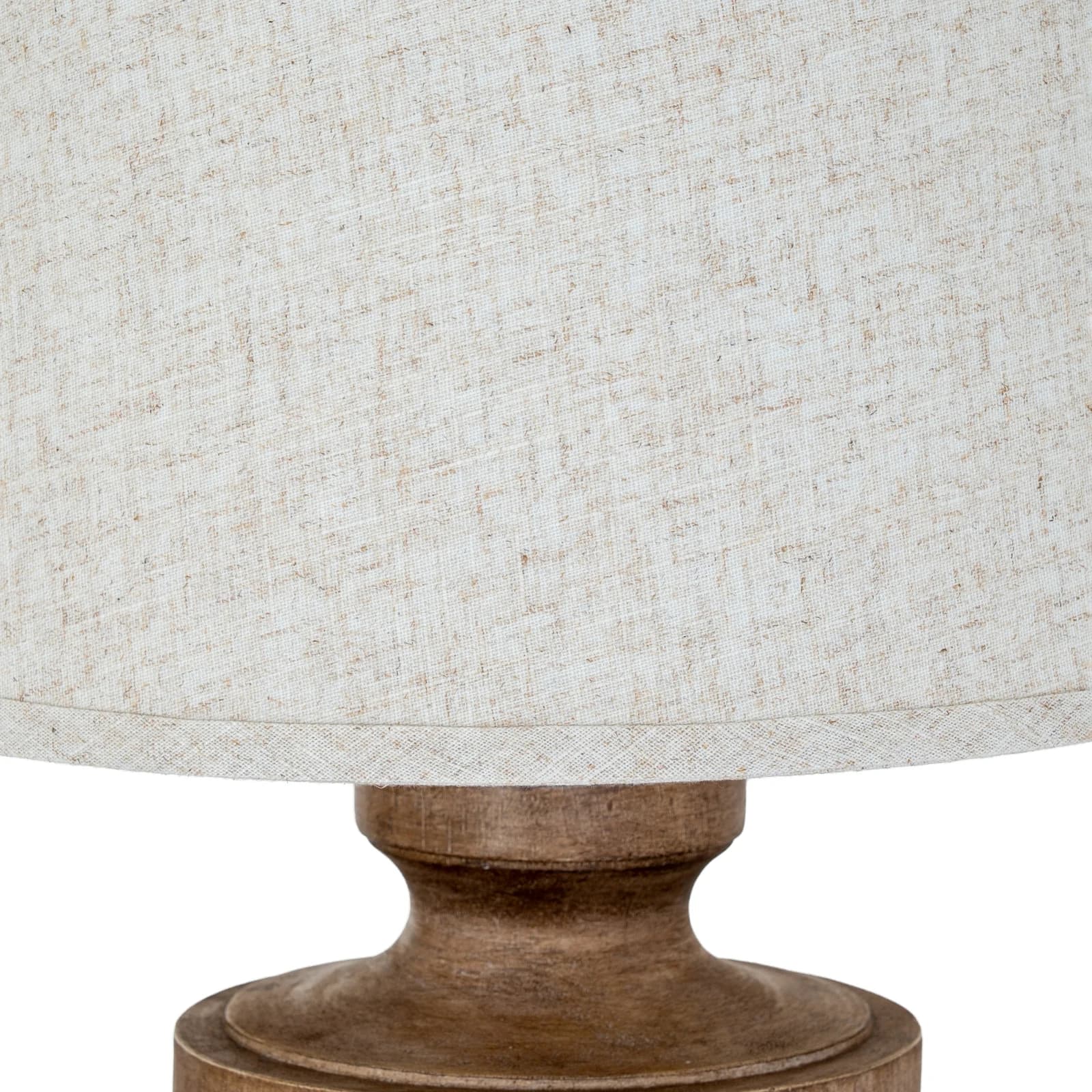 Tassora Table Lamp With Edged Linen Shade - Table lamps, photo 3 of 4
