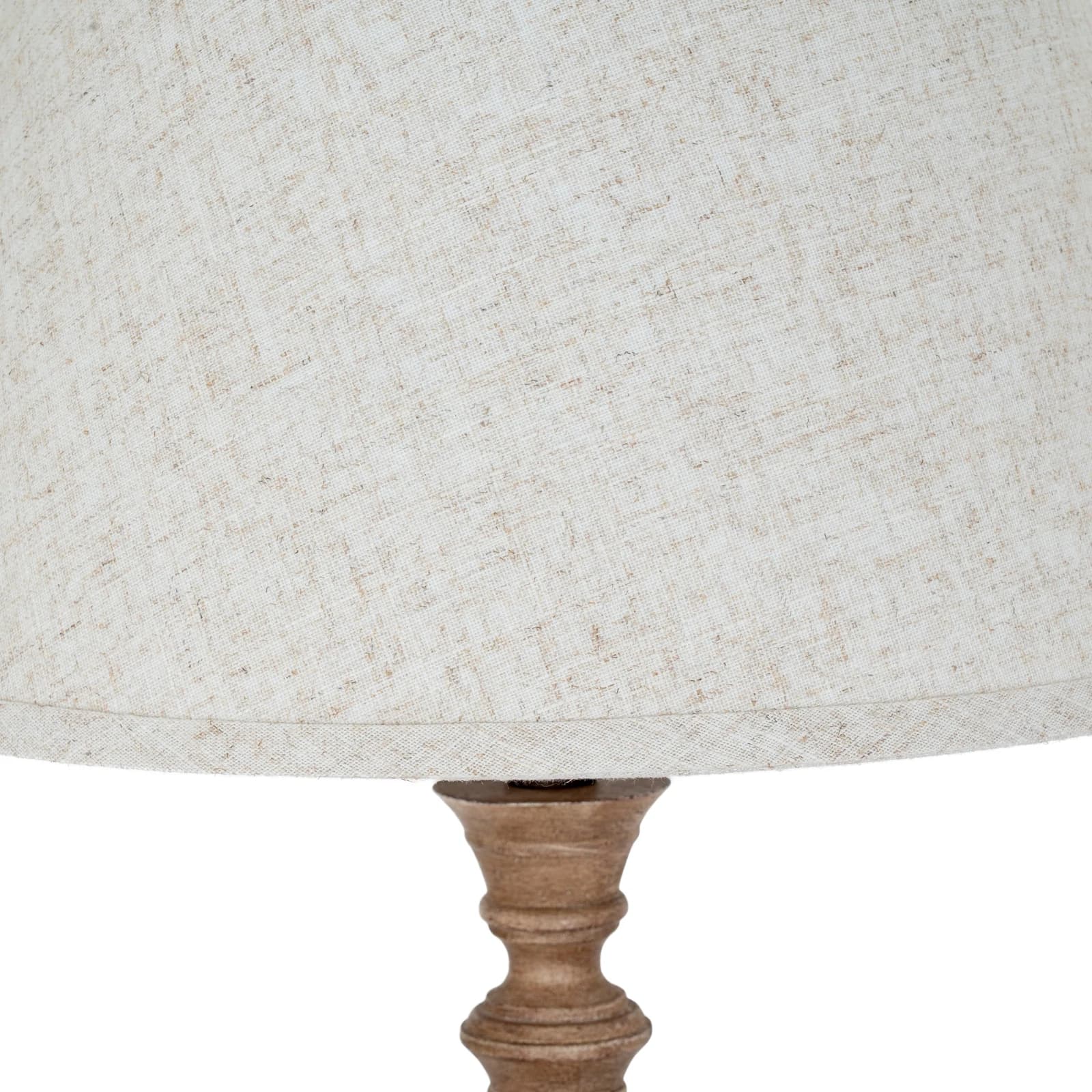 Solenne Table Lamp With Edged Linen Shade - Table lamps, photo 5 of 5