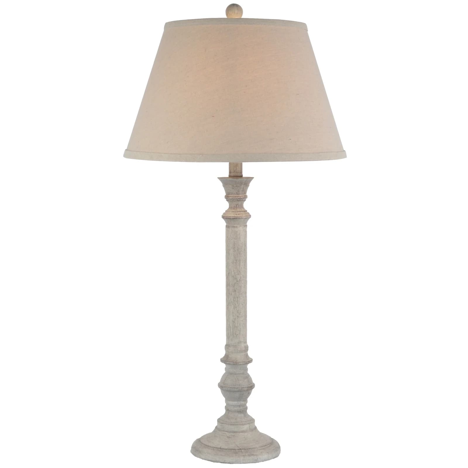 Liora Table Lamp With Linen Shade - Table lamps, photo 2 of 5