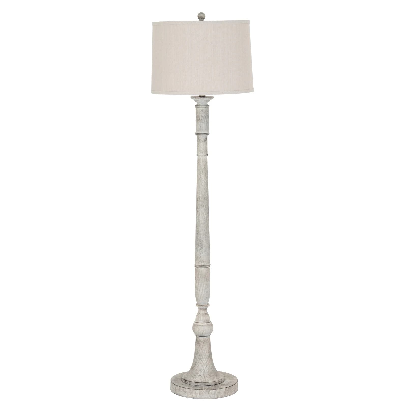 Stella Floor Lamp With Linen Shade - Floor lamps, photo 3 of 6