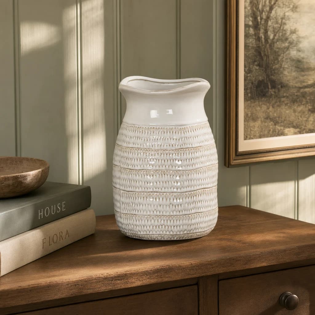 Tava Medium Hewn Vase - Vases, photo 1 of 5