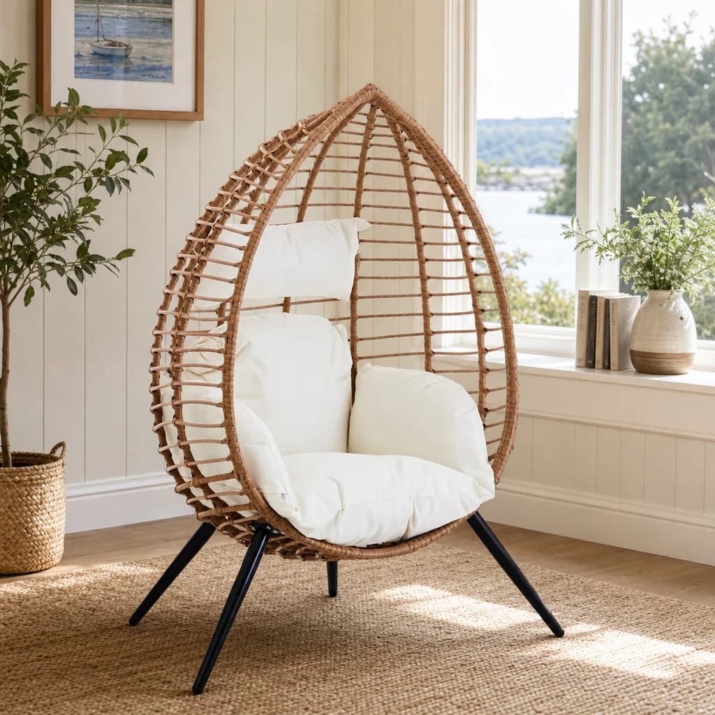 Goa Natural Rattan Effect Chair - Seating, photo 1 of 8