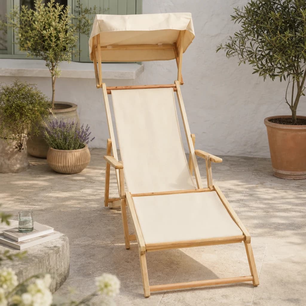 Beauport Cream Lounger - Furniture, photo 1 of 8