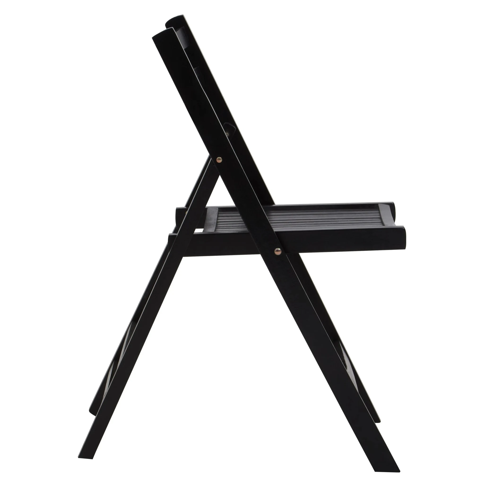 Beauport Black Wood Folding Chair - Seating, photo 7 of 8