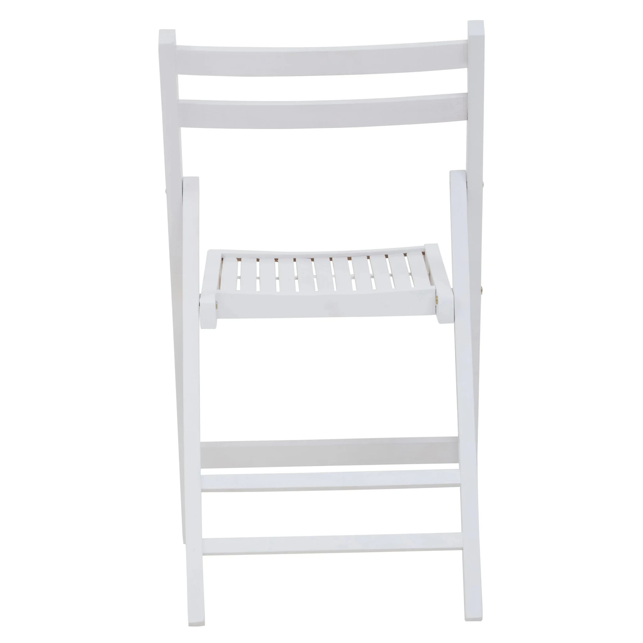 Beauport White Wood Folding Chair - Seating, photo 7 of 8