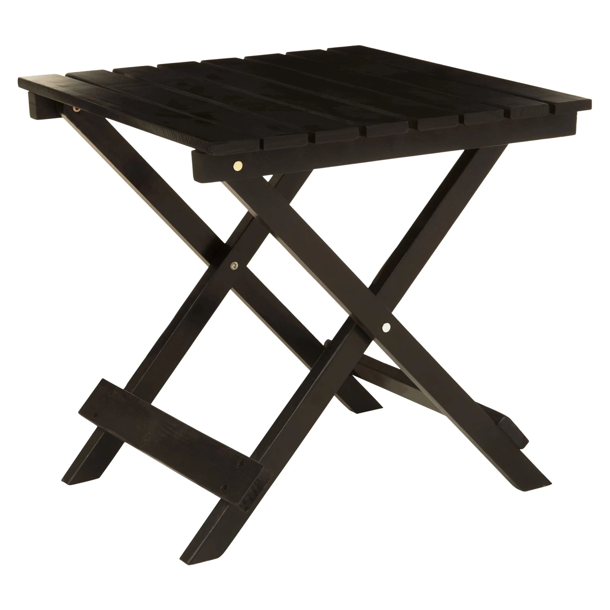 Beauport Black Wood Folding Table - Tables, photo 8 of 8