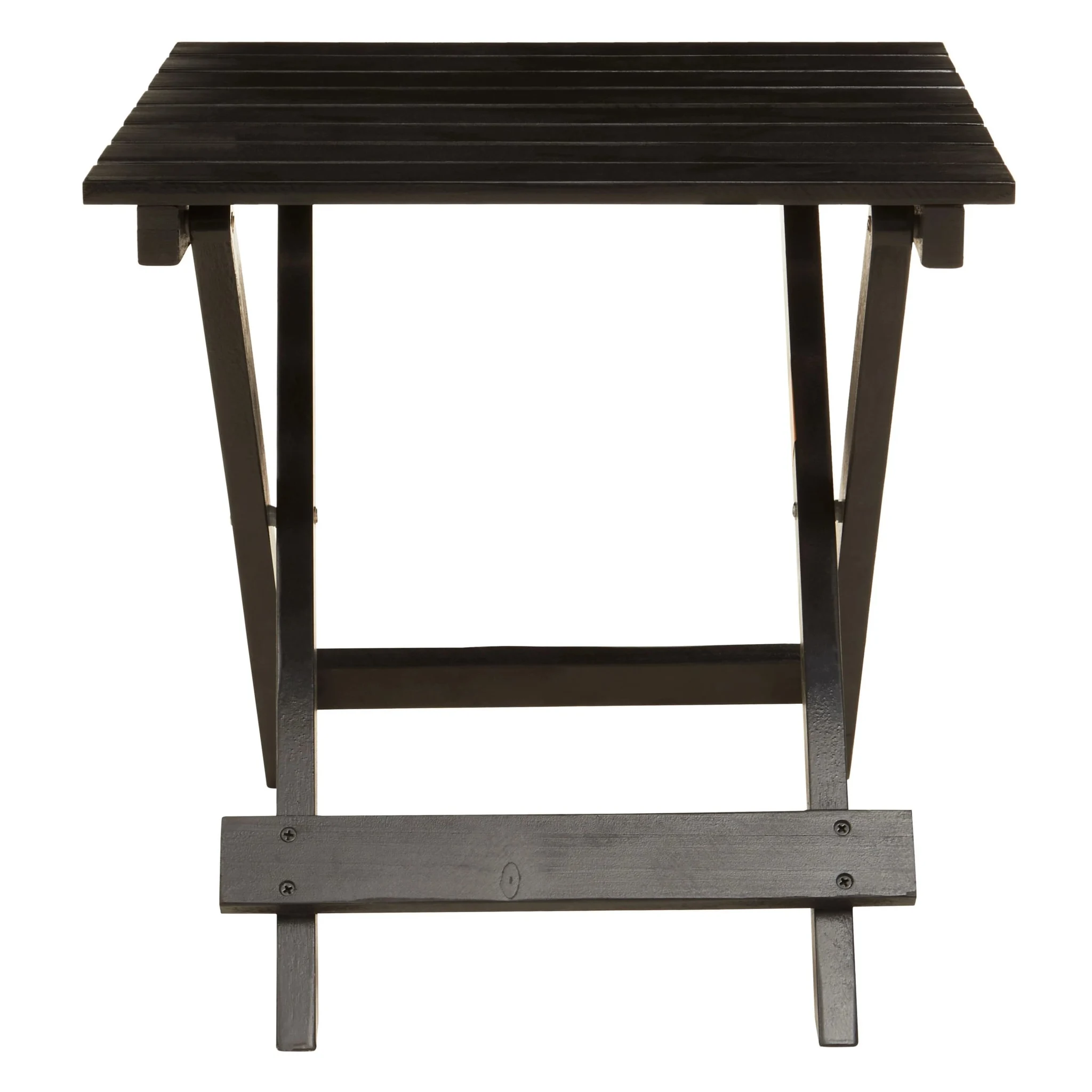Beauport Black Wood Folding Table - Tables, photo 7 of 8