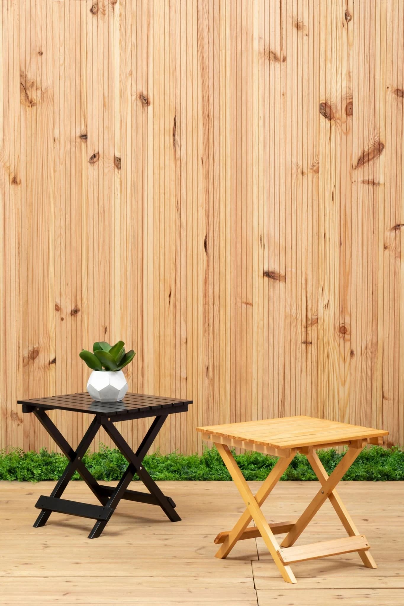 Beauport Natural Finish Folding Table - Tables, photo 2 of 8
