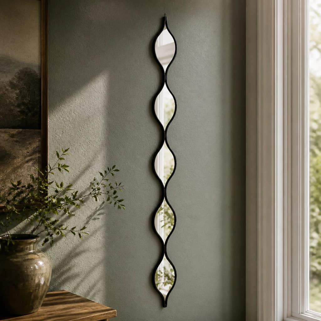 Decorative Hanging Black Mirror - Mirrors, photo 1 of 4