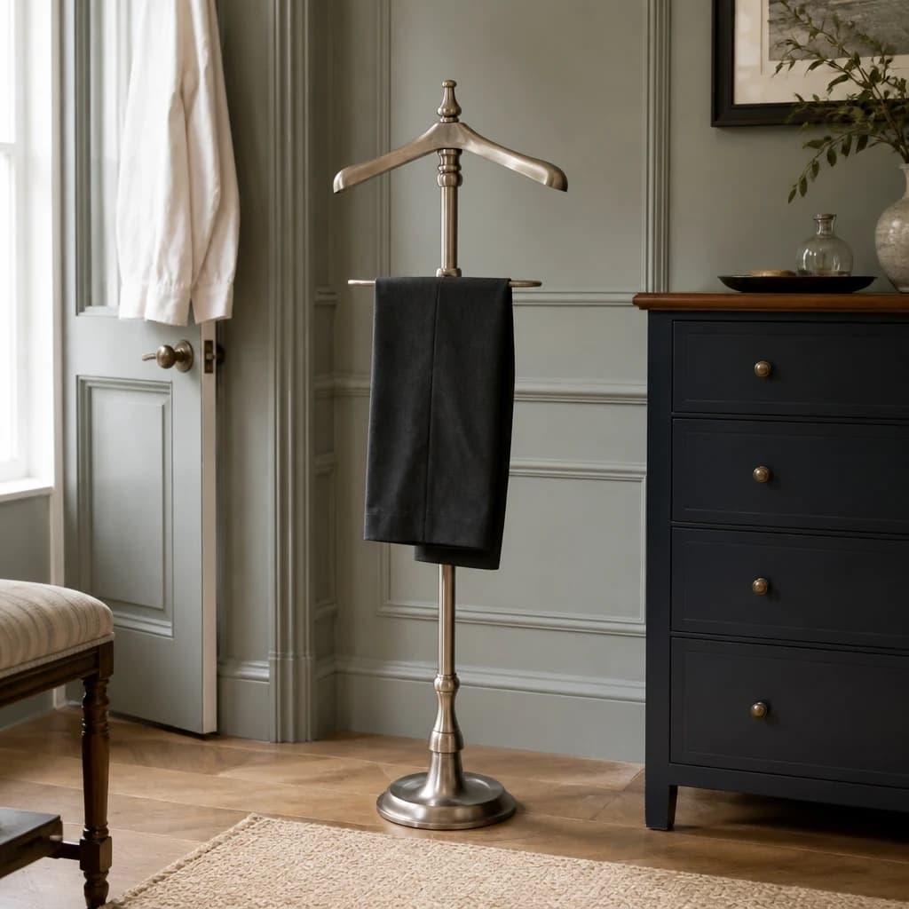 Antiqued Silver Valet Stand - Trays & baskets, photo 1 of 6