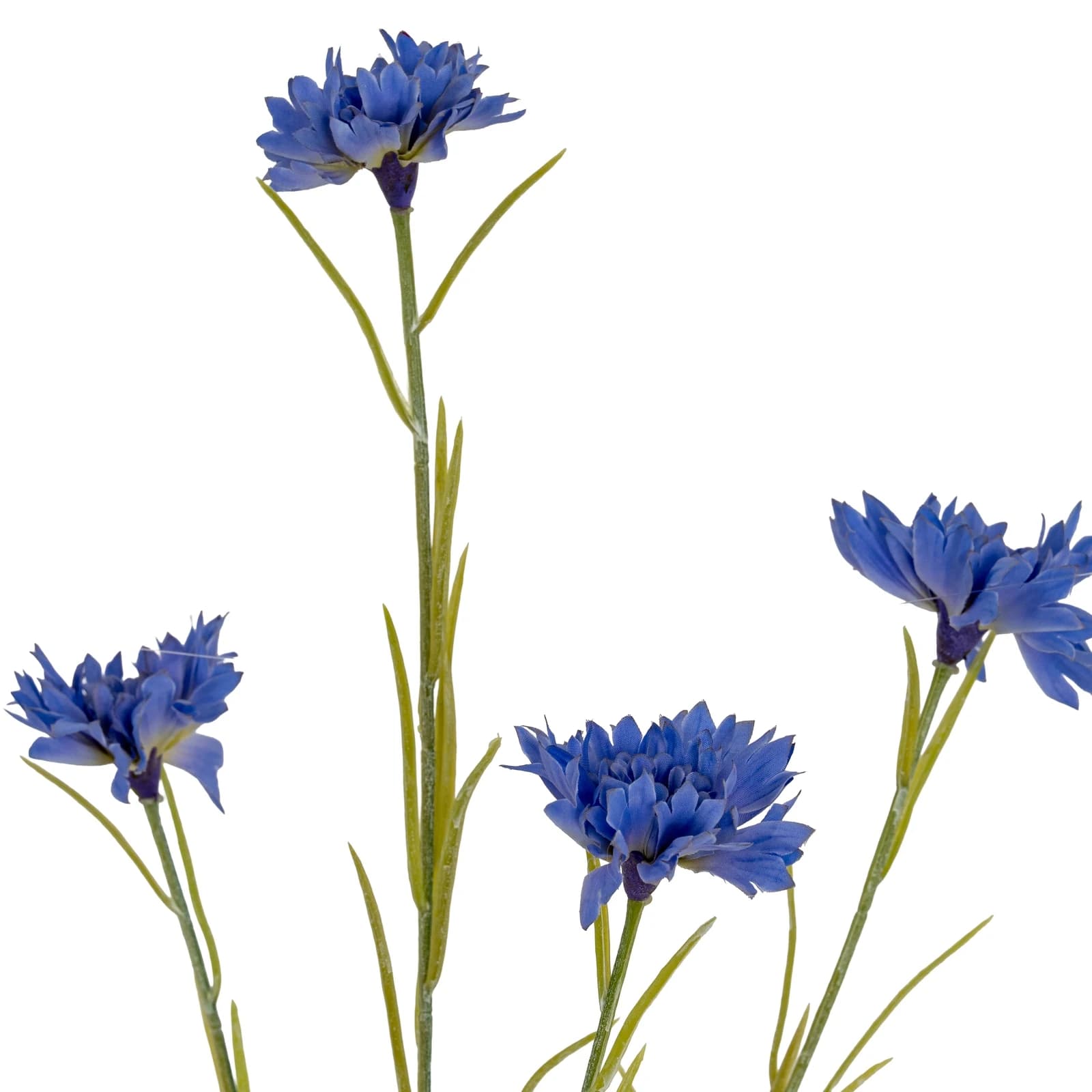 Blue Cornflower Stem — Pack of 5 - Artificial plants & flowers, photo 3 of 3