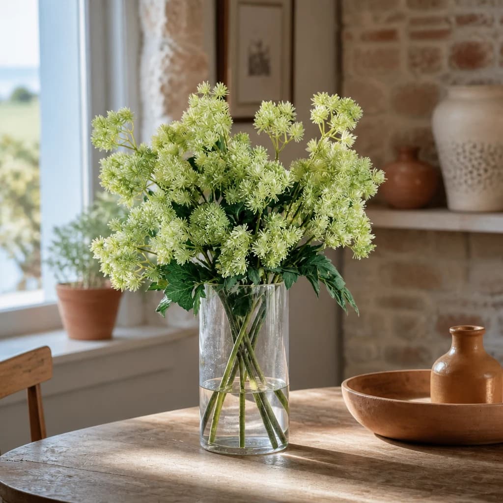 Green French Meadow Spray — Pack of 5 - Artificial plants & flowers, photo 1 of 5