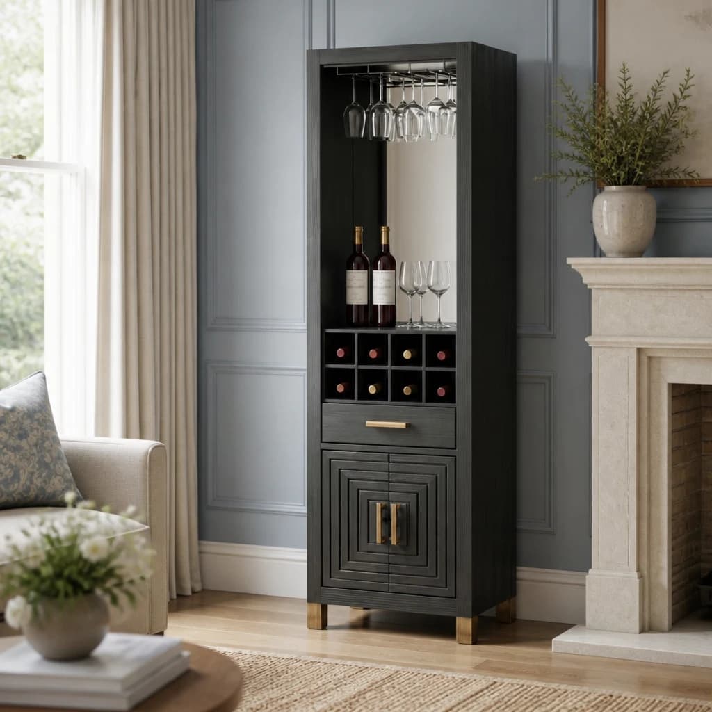 Lennox Black Drinks Unit - Furniture, photo 1 of 5