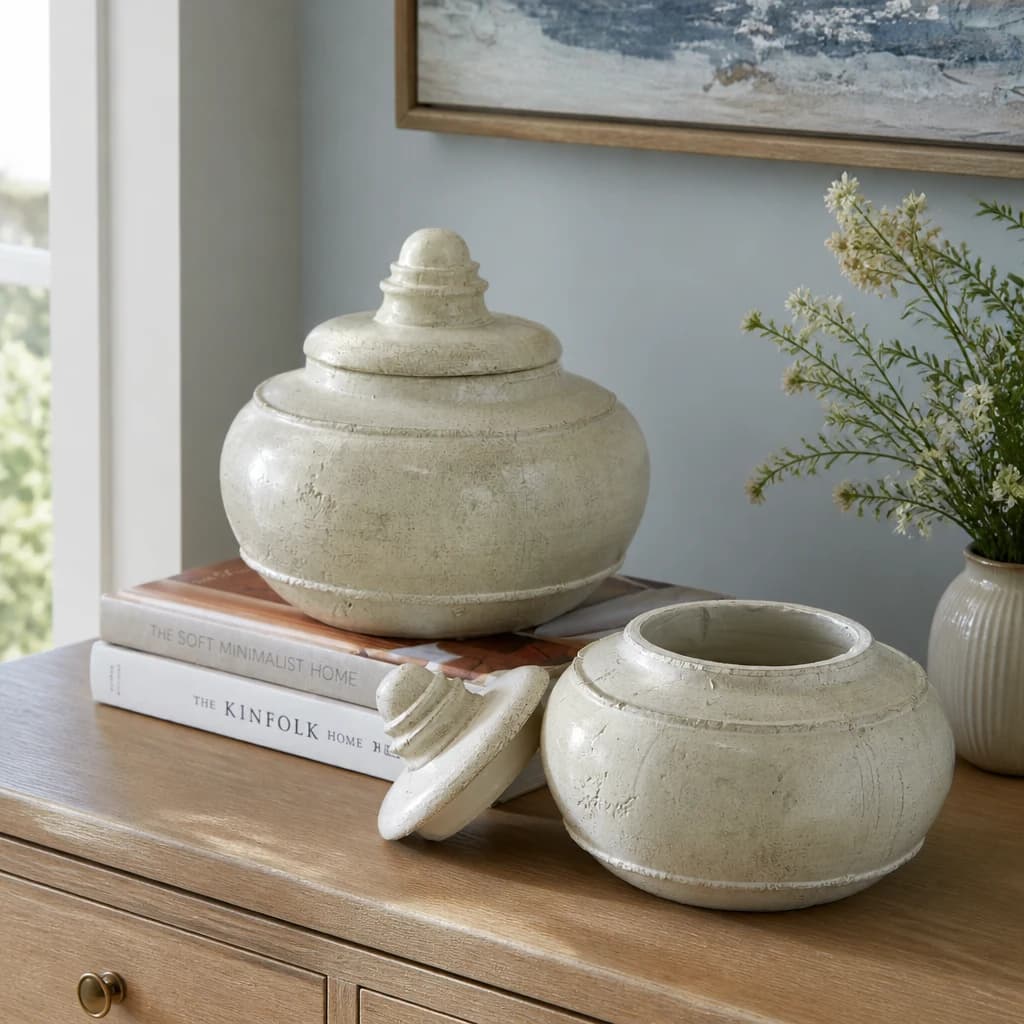 Tarn Collection Large Pot With Lid