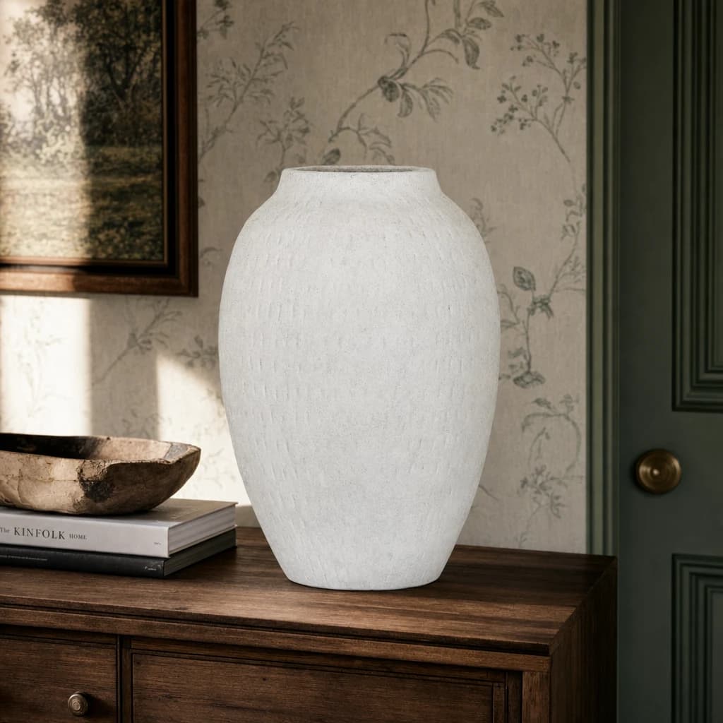Ashen Large Tall Vase - Vases, photo 1 of 5