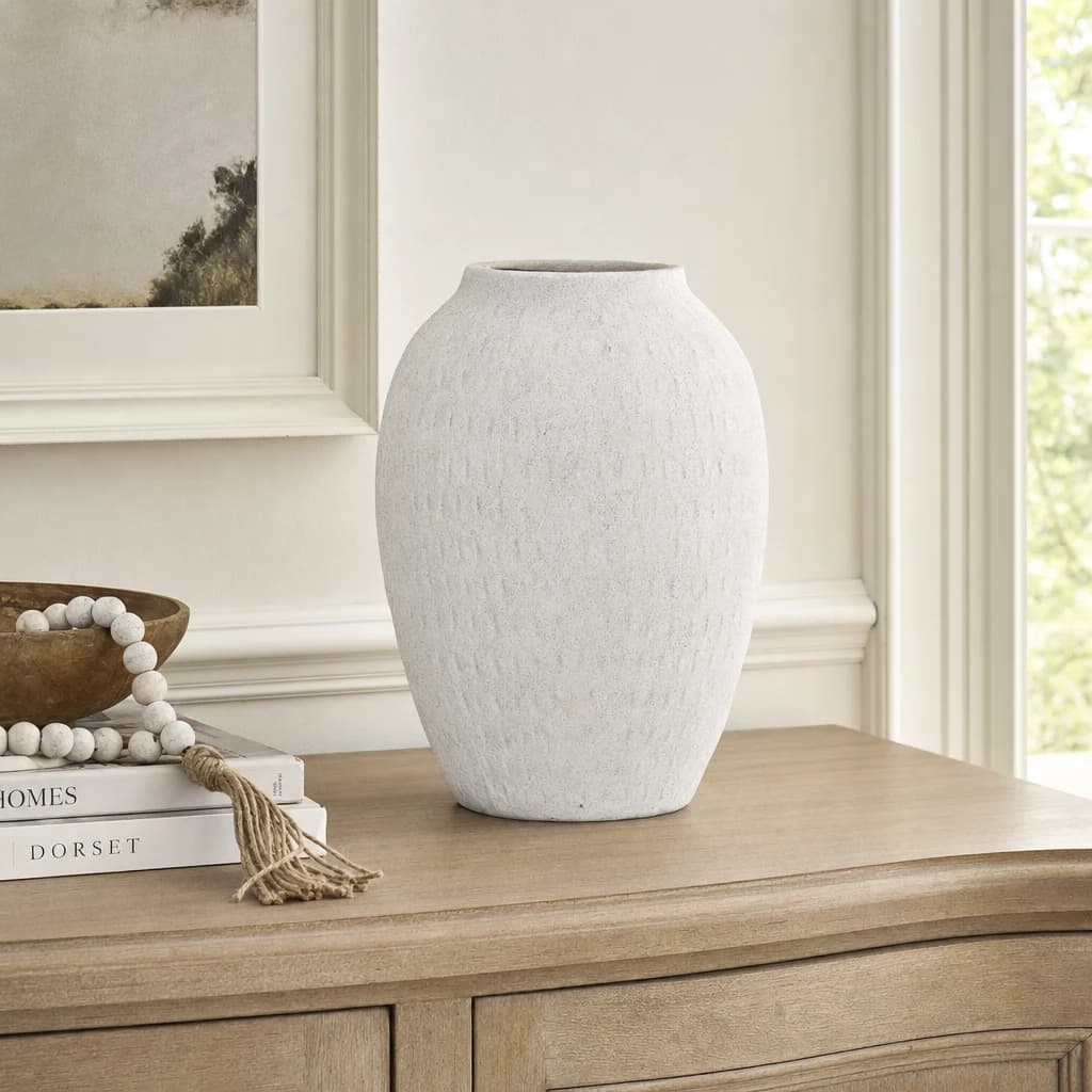 Ashen Medium Tall Vase - Vases, photo 1 of 5