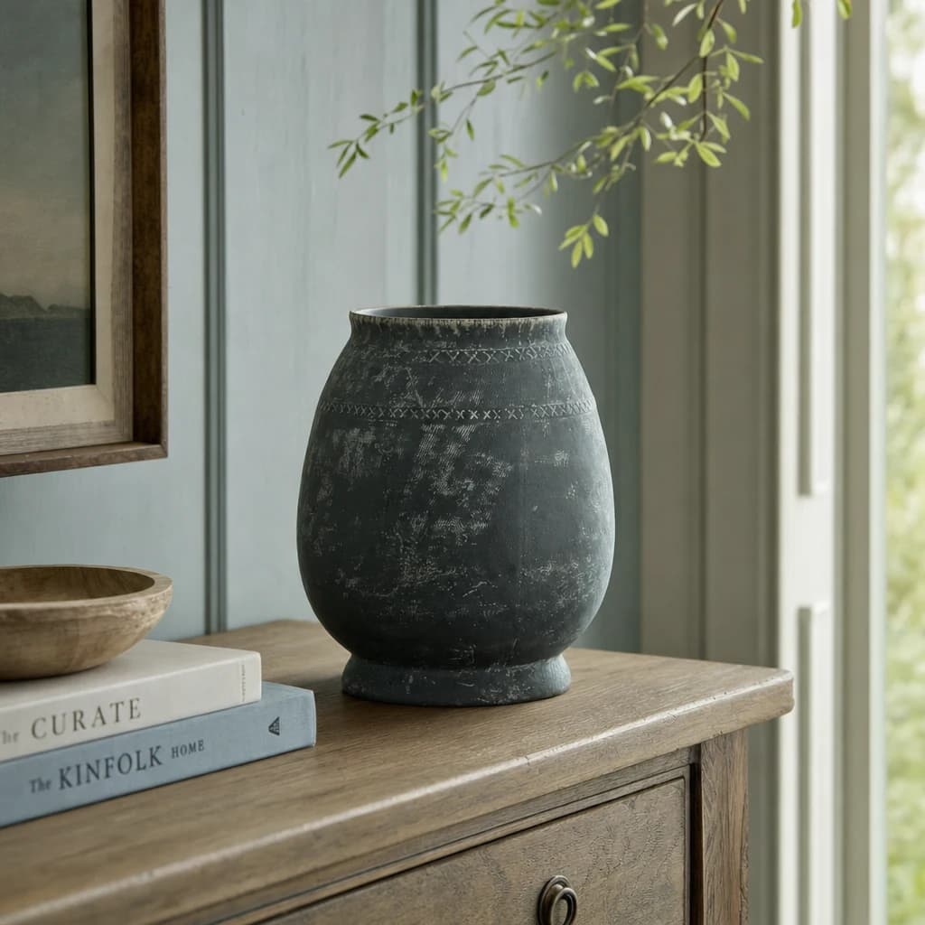Etched Collection Tall Vase - Vases, photo 1 of 5