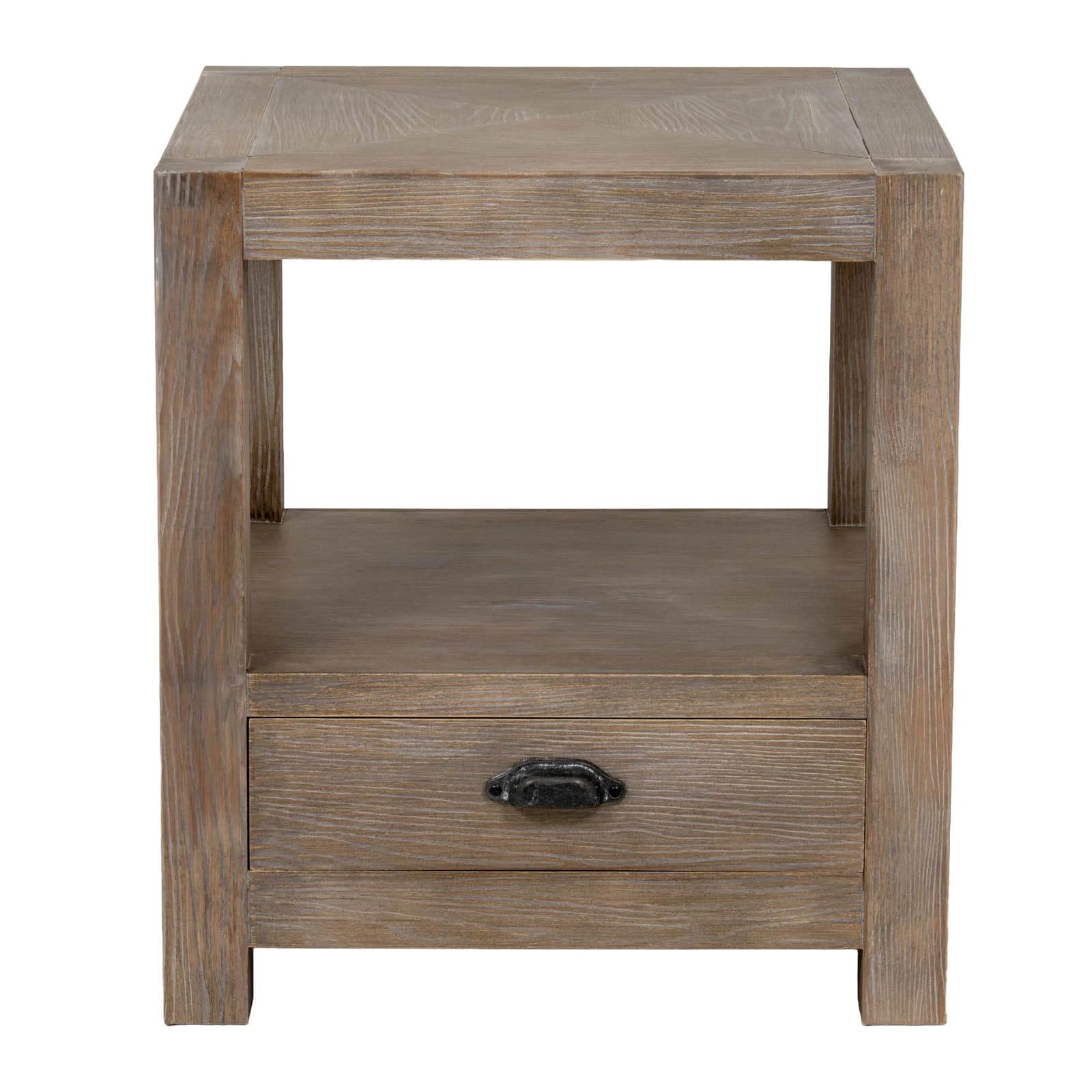 Haldon Collection 1 Drawer Side Table With Shelf - Side tables, photo 5 of 6