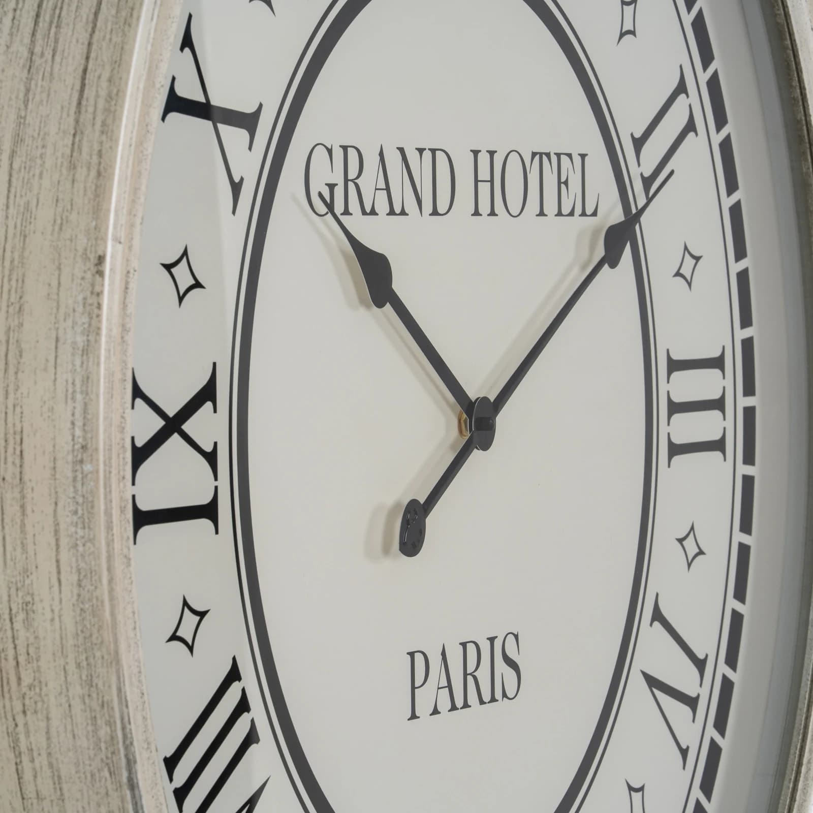 Hotel Paris Large Grey Clock With Glass - Clocks, photo 3 of 5