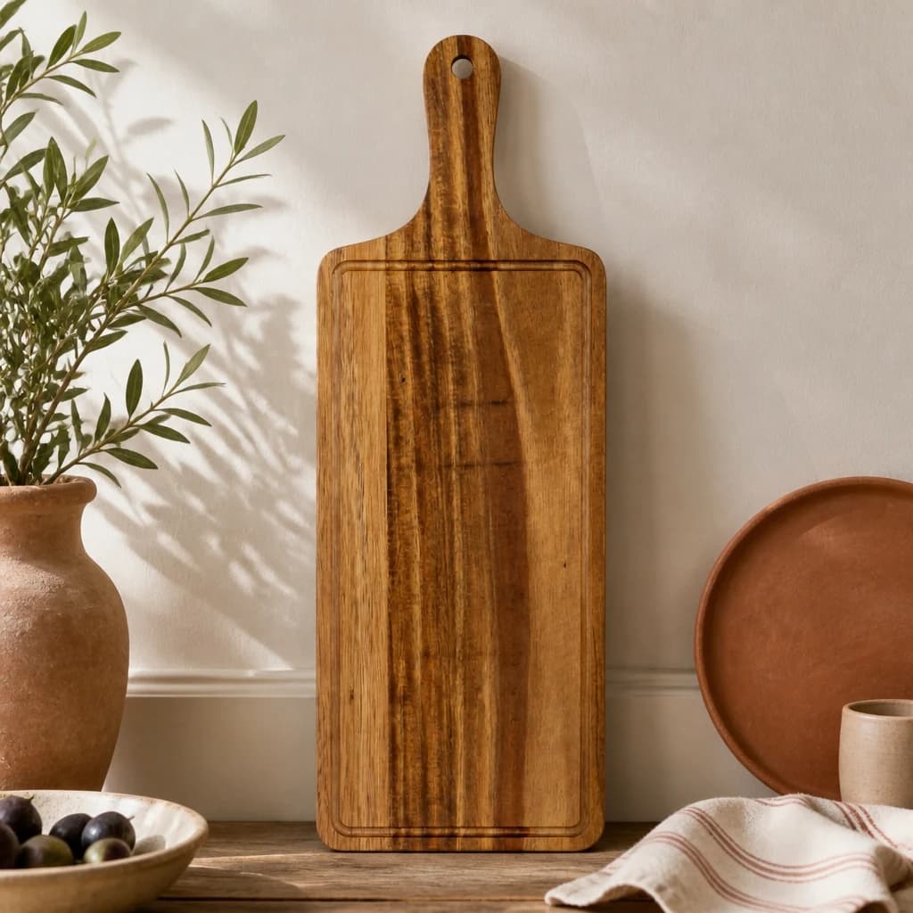 Large Rectangular Acacia Serving Board
