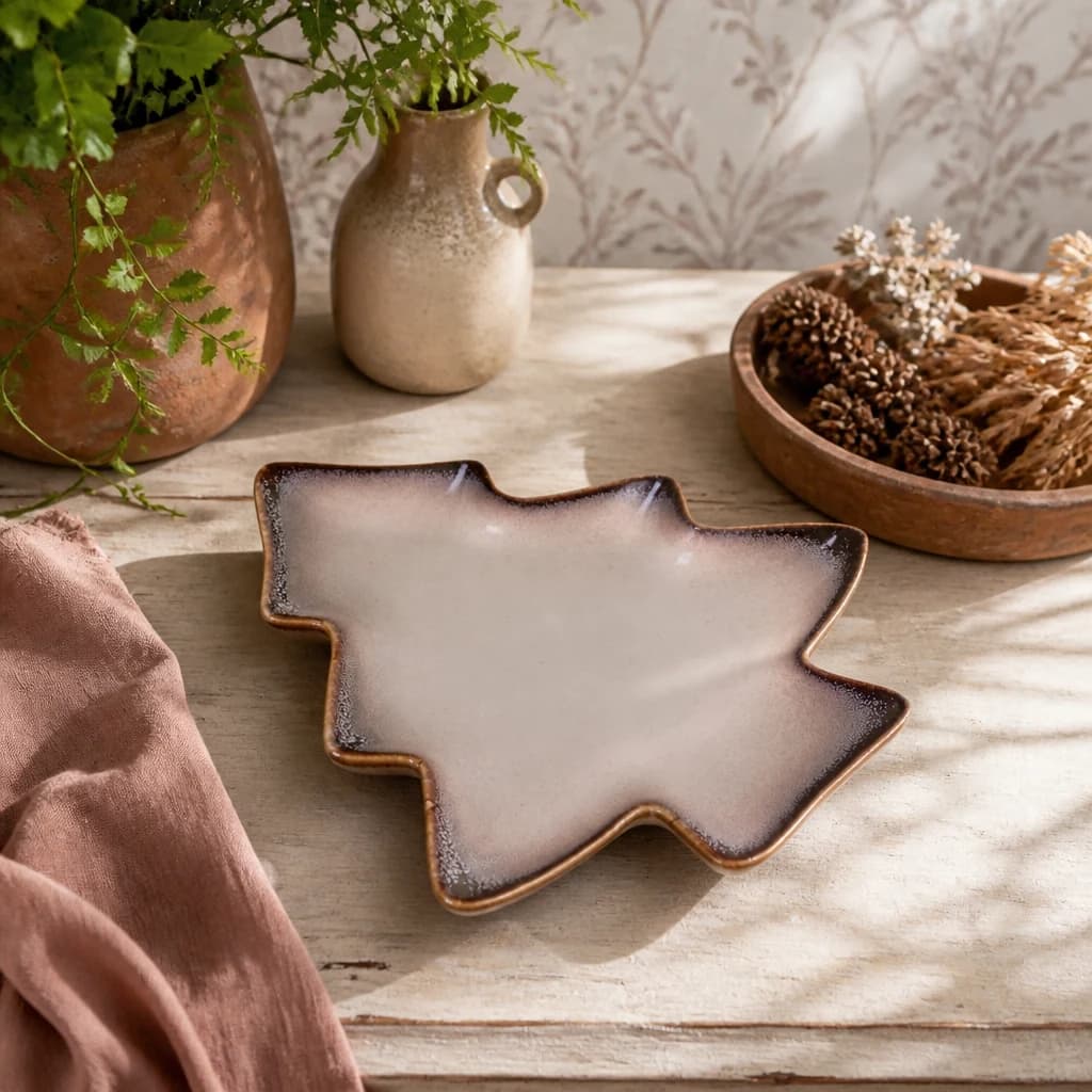 Medium Everin Ceramic Tree Dish - Console tables, photo 1 of 4