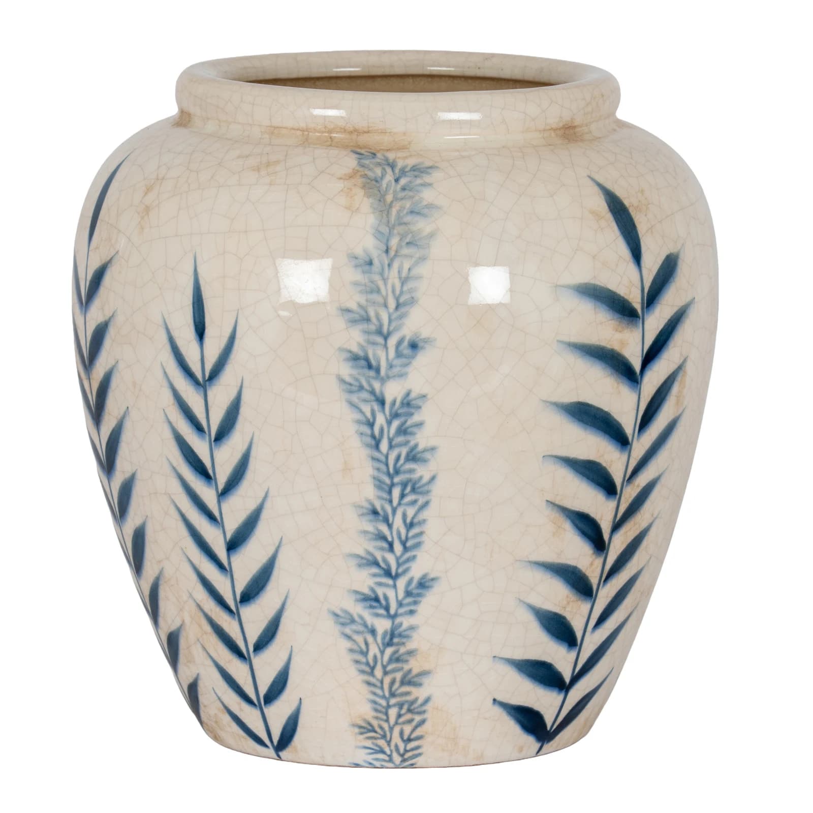 Small Blue Flora Olpe Vase - Vases, photo 2 of 5