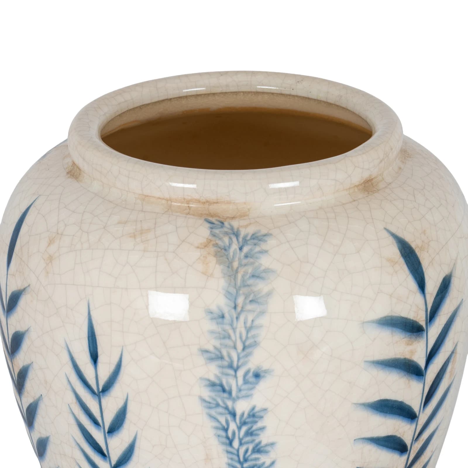 Small Blue Flora Olpe Vase - Vases, photo 3 of 5