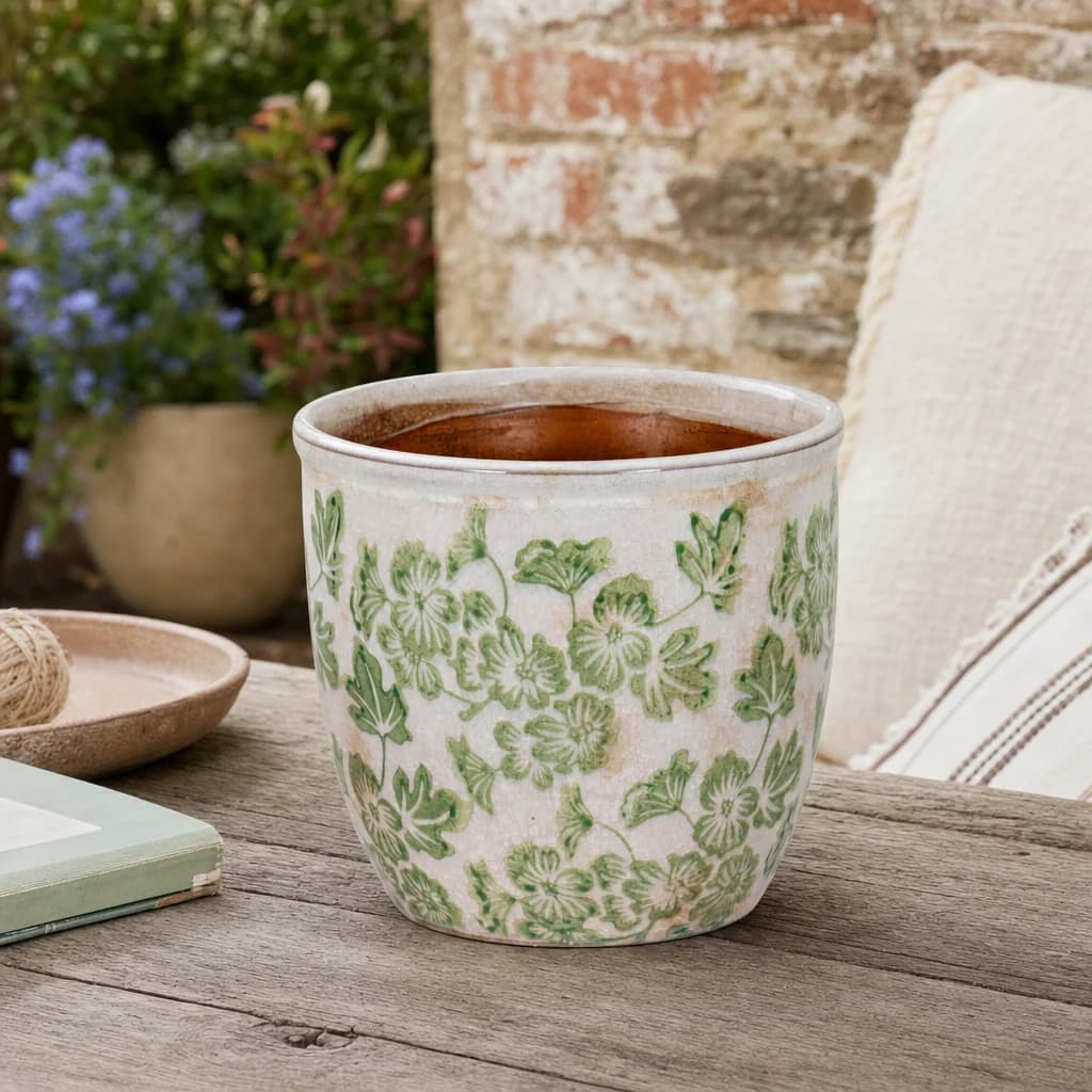 Small Green Clover Planter Pot - Planters & pots, photo 1 of 3