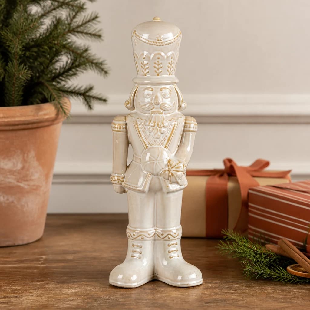 Alora Ceramic Nutcracker With Candy Lollipop - Decorative, photo 1 of 4