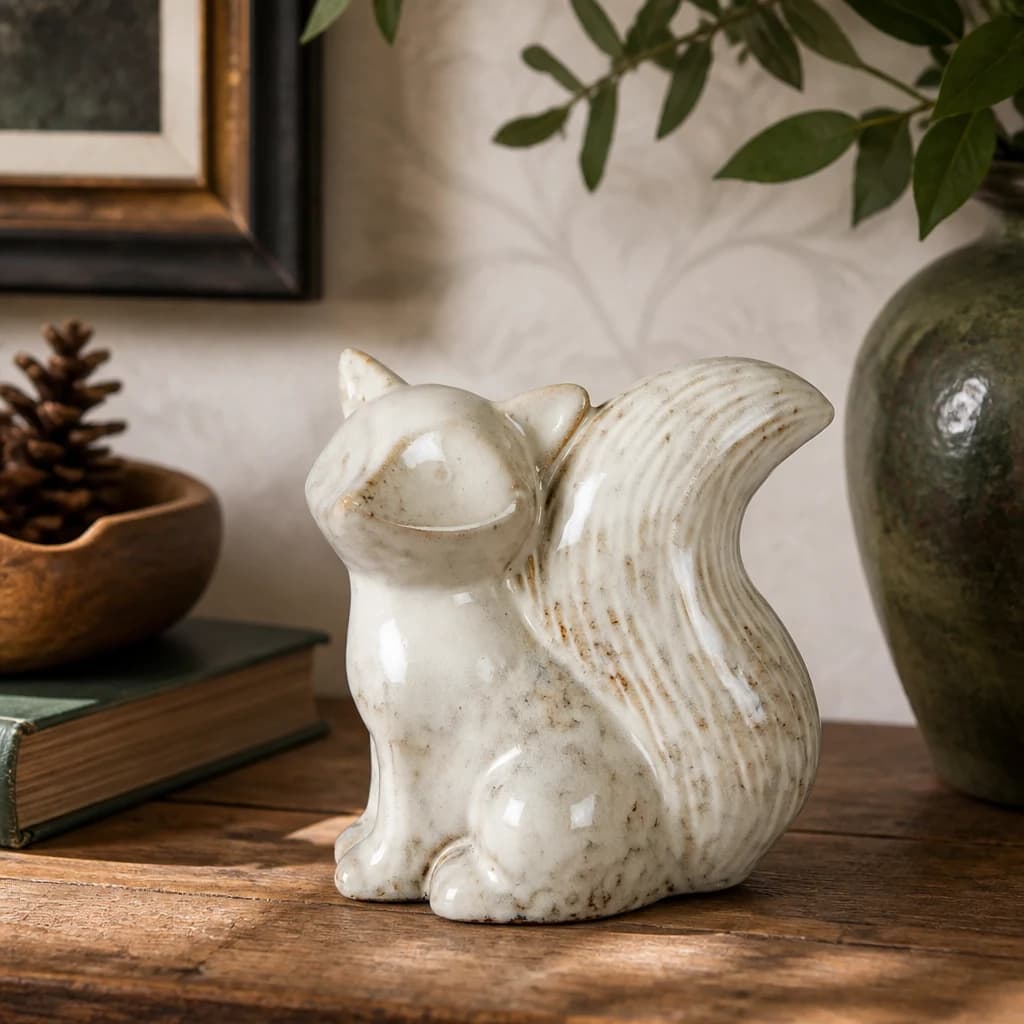 Alora Ceramic Fox Looking Left