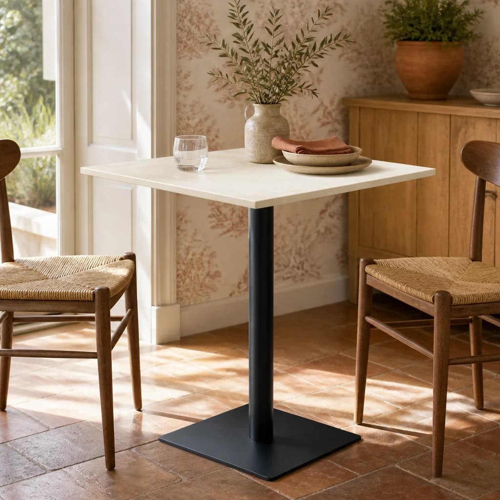 Romanby Stone Square Dining Table